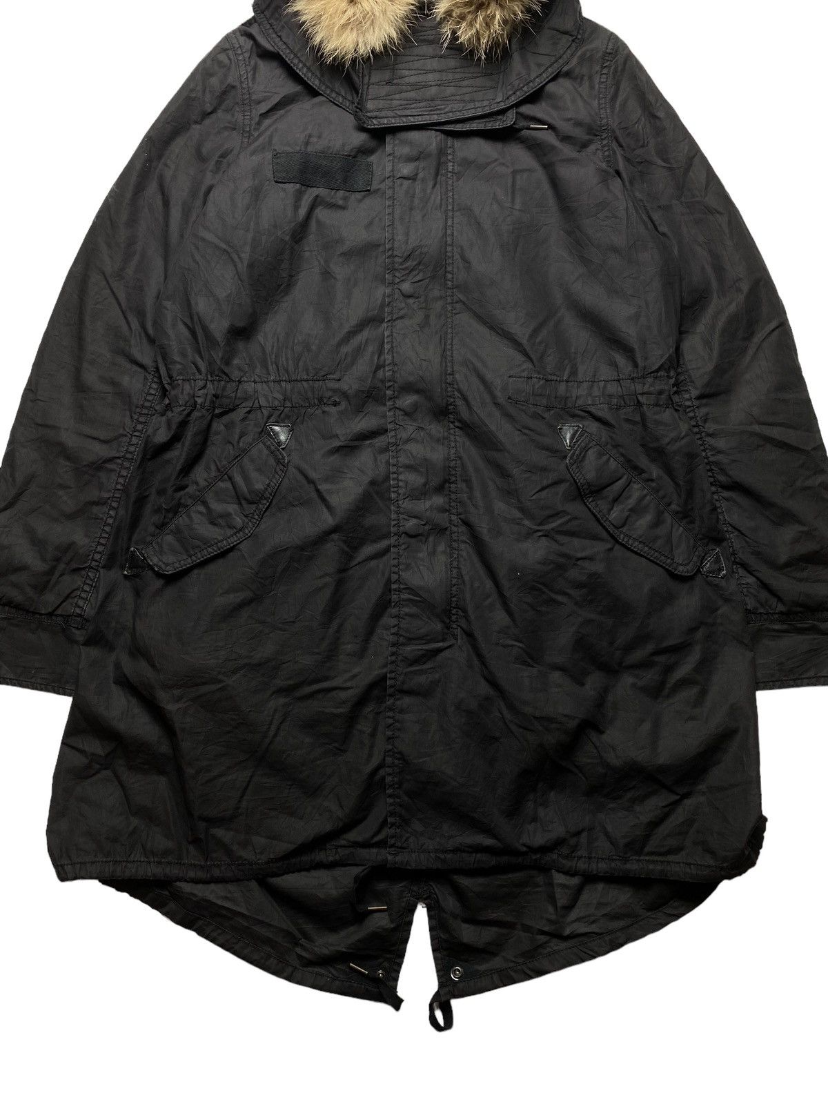 14th Addiction 2000s G.O.A - Fur Hoodie Jacket Size US M / EU 48-50 / 2 - 4 Thumbnail