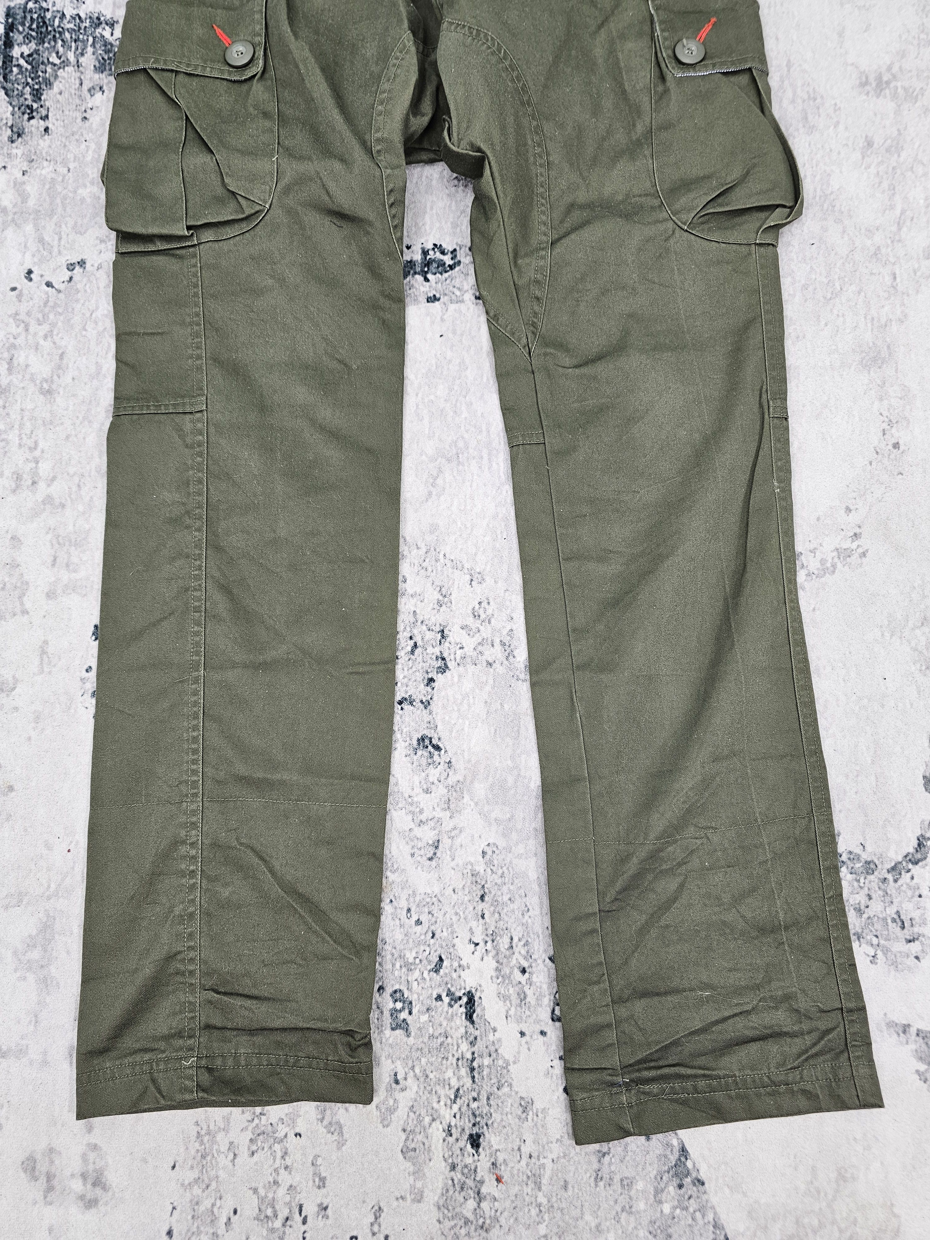 Japanese Brand BRTH BREATH Tactical Cargo Multi Pocket Pants JB0292 Size US 33 - 3 Thumbnail
