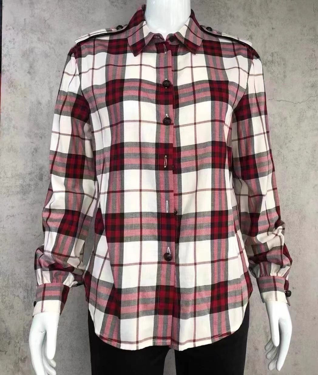 Burberry Burberry Check Shirt Near New 98bust 43s 78l G094 Size XS / US 0-2 / IT 36-38 - 1 Thumbnail