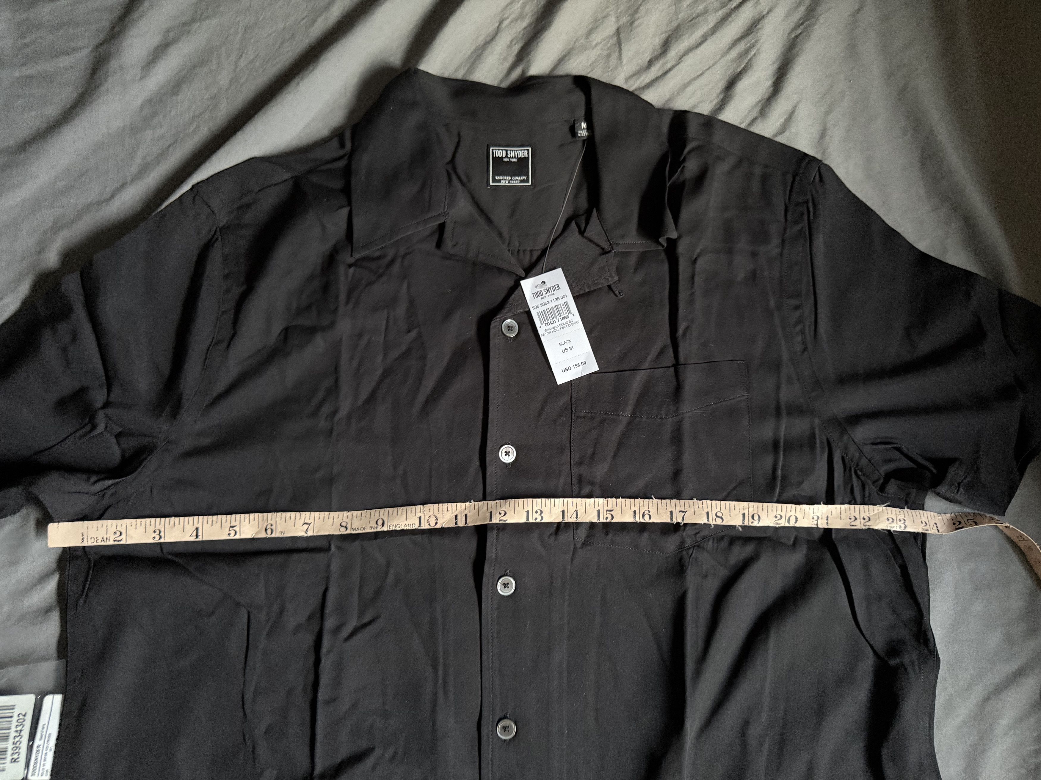 Todd Snyder Todd Snyder Cropped Rayon Capri Shirt $158 medium Size US M / EU 48-50 / 2 - 4 Thumbnail
