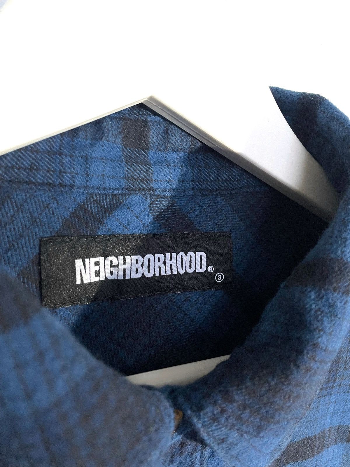 Japanese Brand × Neighborhood Neighborhood Japan Men Flannel Shirt Size M Square Print Size US M / EU 48-50 / 2 - 5 Thumbnail