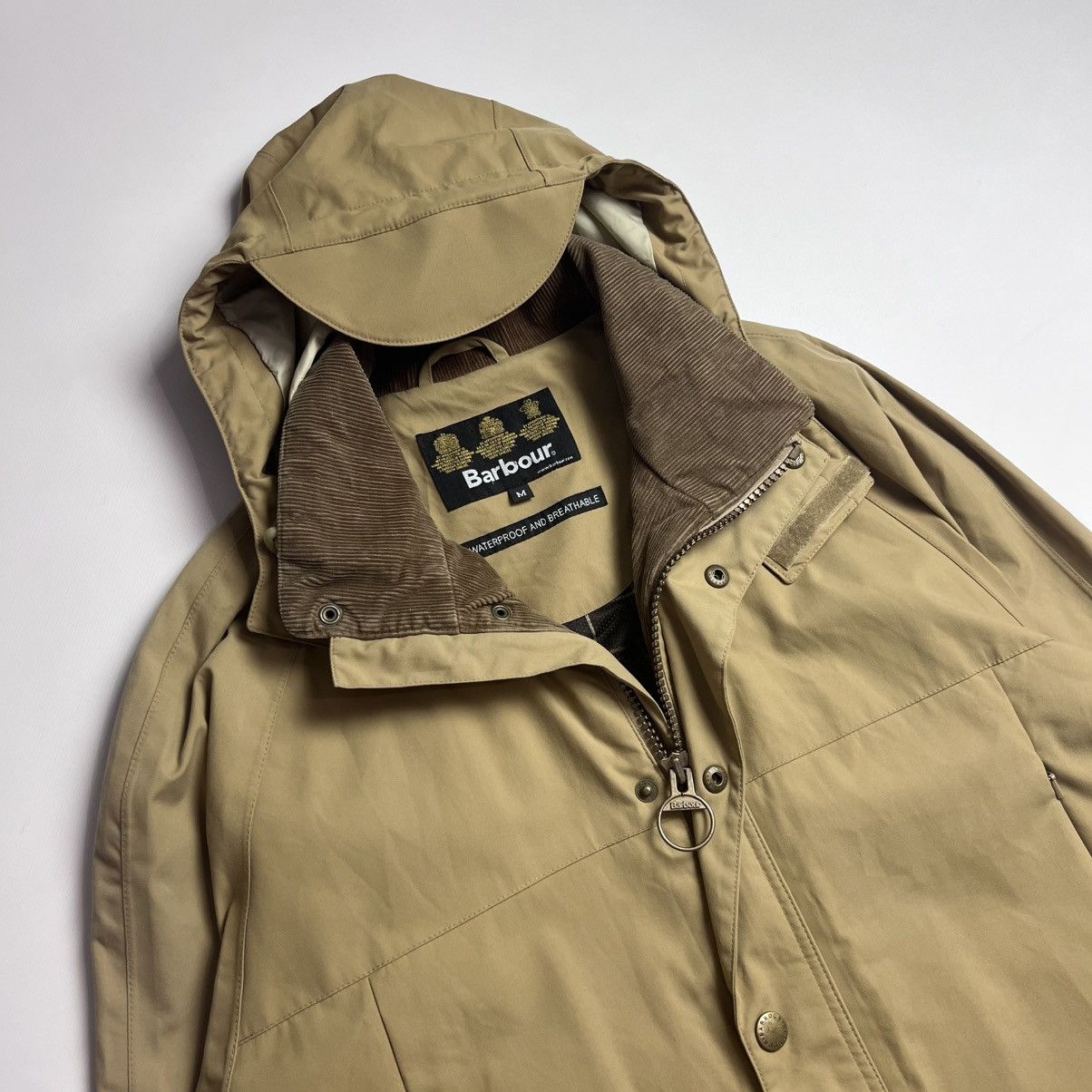 Barbour × Vintage Barbour Lowland Lightweight waterproof jacket Size US L / EU 52-54 / 3 - 4 Thumbnail