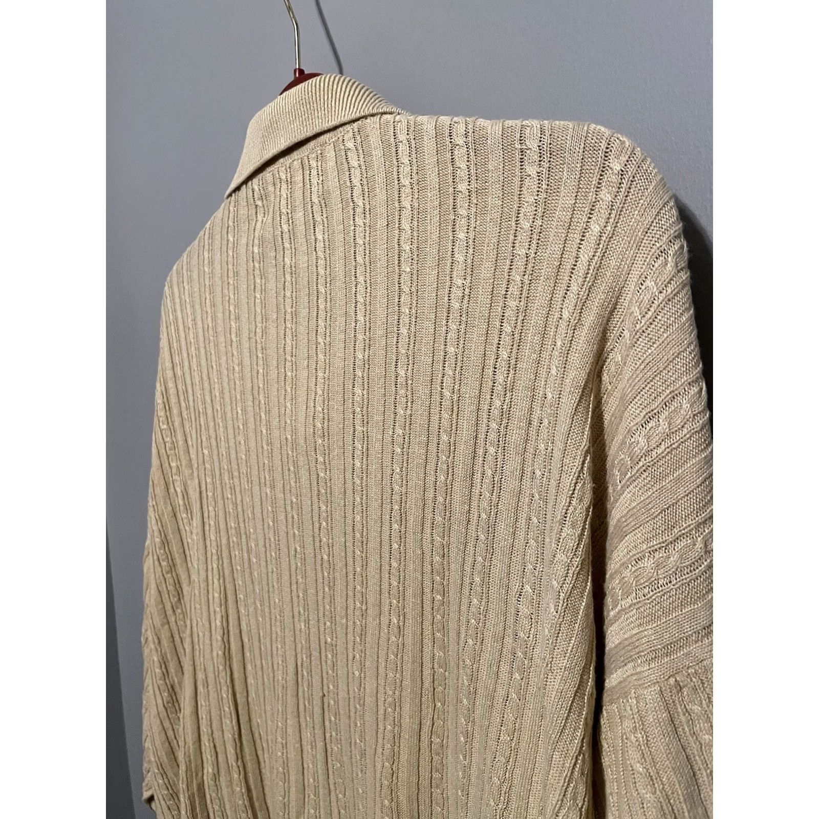 johnnie-O VINTAGE Johnnie Walker Sweater 2XL Pullover Mens 1/4 Zip Yellow Golf College 90s Retro University"} Size US XXL / EU 58 / 5 - 5 Thumbnail