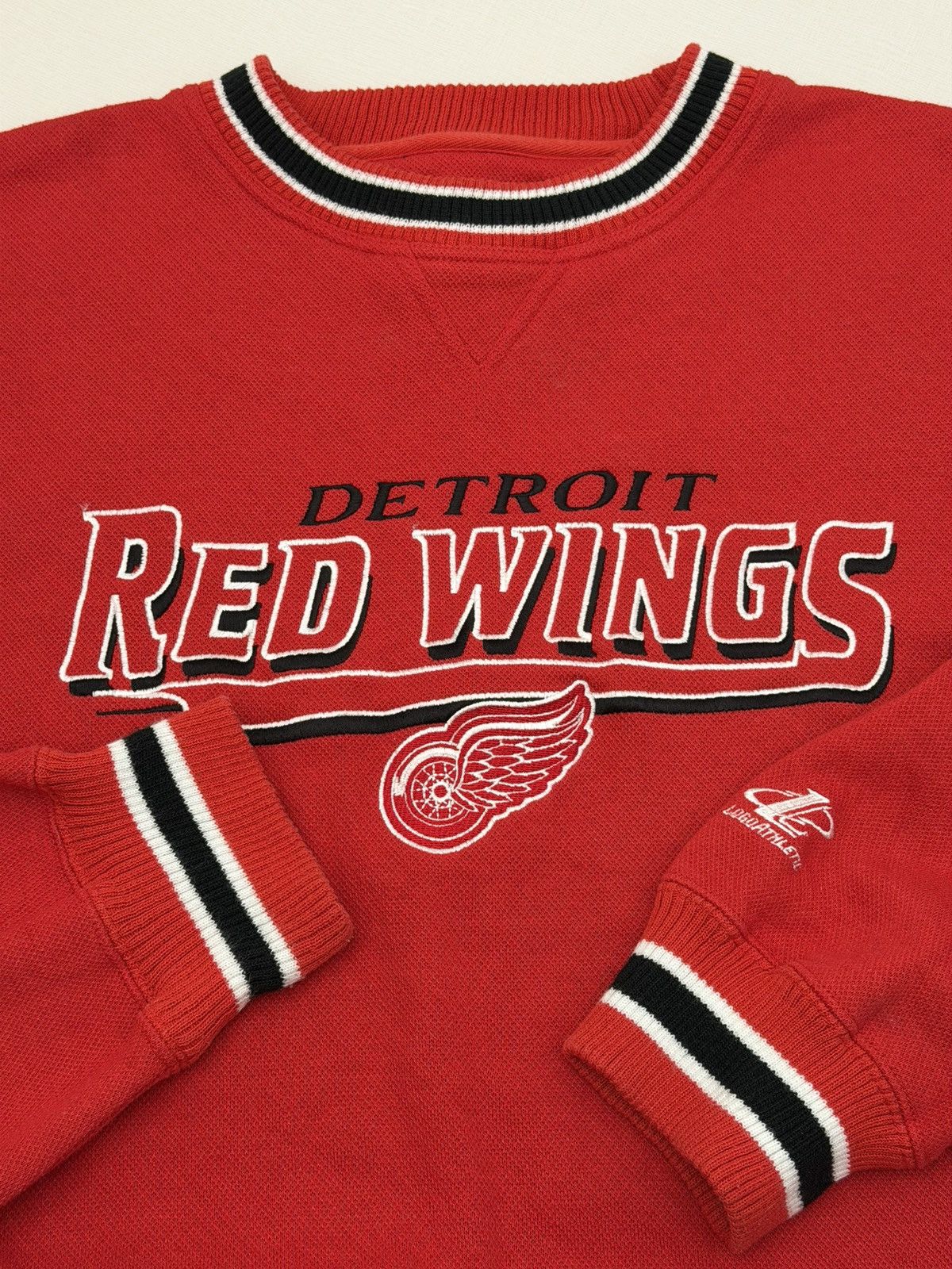 Logo Athletic 90s Detroit Red Wings Logo Athletic Heavyweight Crewneck L Size US L / EU 52-54 / 3 - 8 Thumbnail