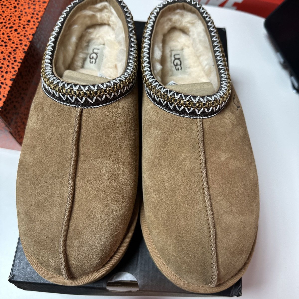 Ugg New Ugg Tasman Chestnut Mens 5950 Size US 11 / EU 44 - 6 Thumbnail