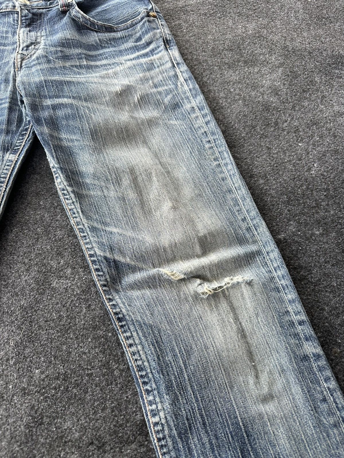 Edwin × If Six Was Nine × Japanese Brand Edwin Blue Trip Vintage Red Trademark Denim Size 30 F78 Size US 30 / EU 46 - 7 Thumbnail