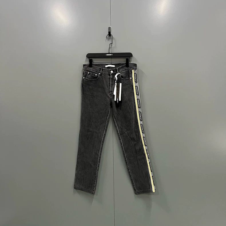 Givenchy Givenchy Side Logo Embroidered Denim Pants 2506-Nextarrow Size US 30 / EU 46 - 1 Thumbnail