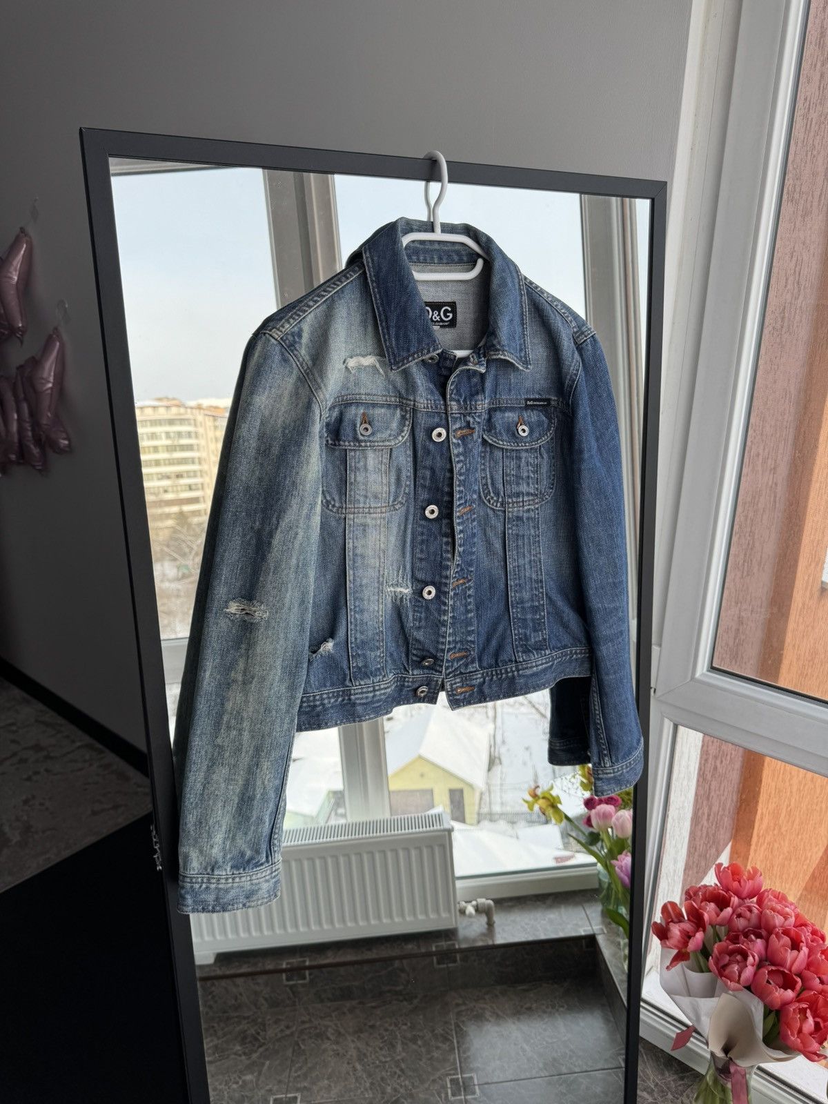 Dolce & Gabbana Vintage Dolce & Gabbana Women’s Denim Jacket Sz L Size L / US 10 / IT 46 - 1 Thumbnail