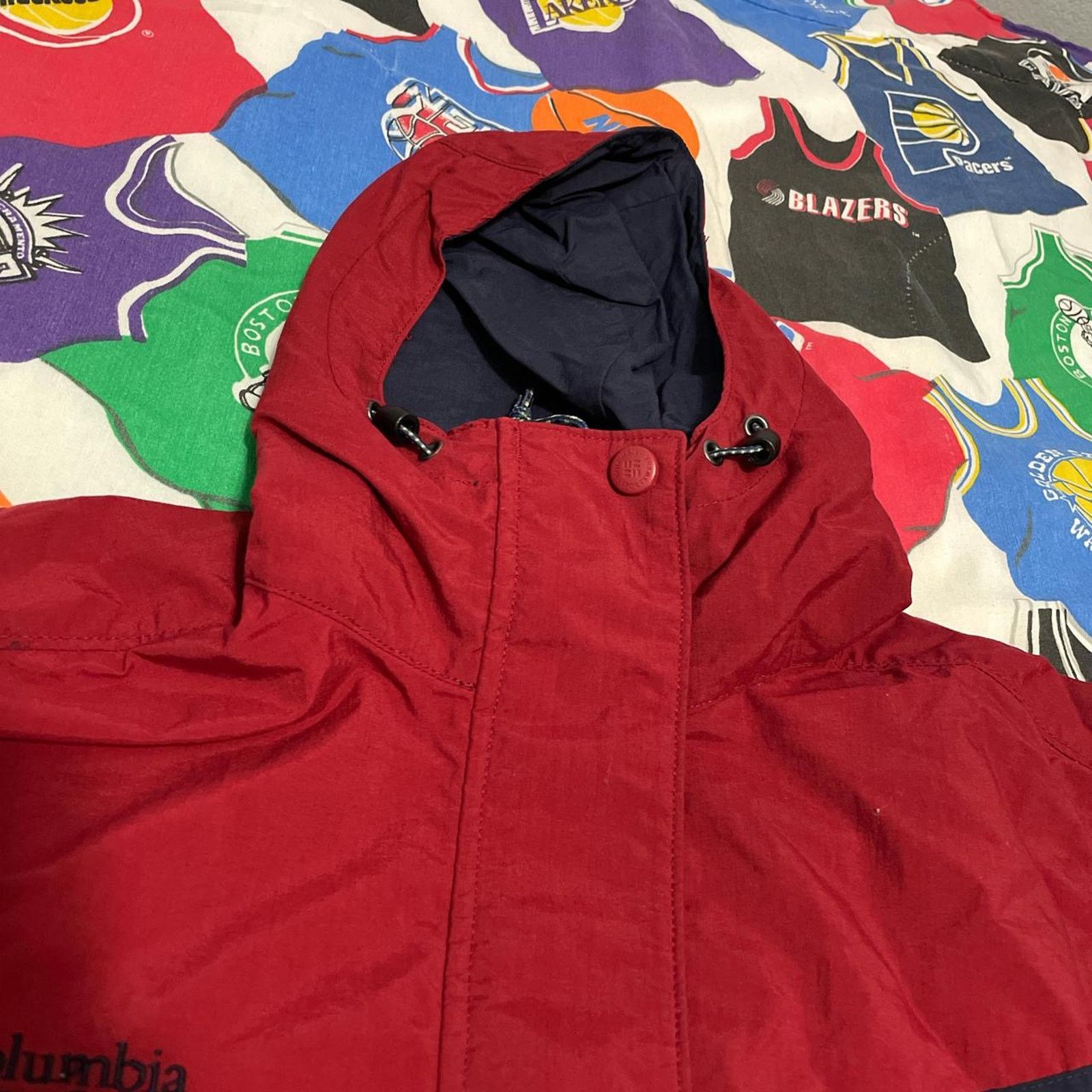 Columbia × Vintage Vintage 90's Columbia Women’s Size L Hooded Jacket Lined Size L / US 10 / IT 46 - 4 Thumbnail
