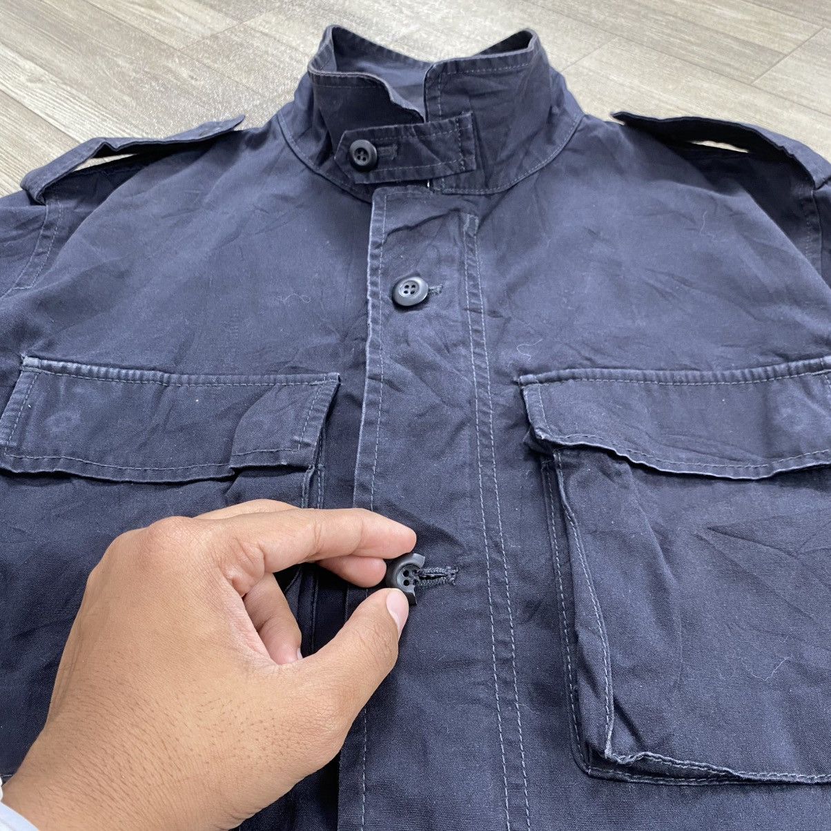 Alpha Industries 1990s Vintage Alpha Industries M-65 Military Field Jacket Size US M / EU 48-50 / 2 - 7 Thumbnail