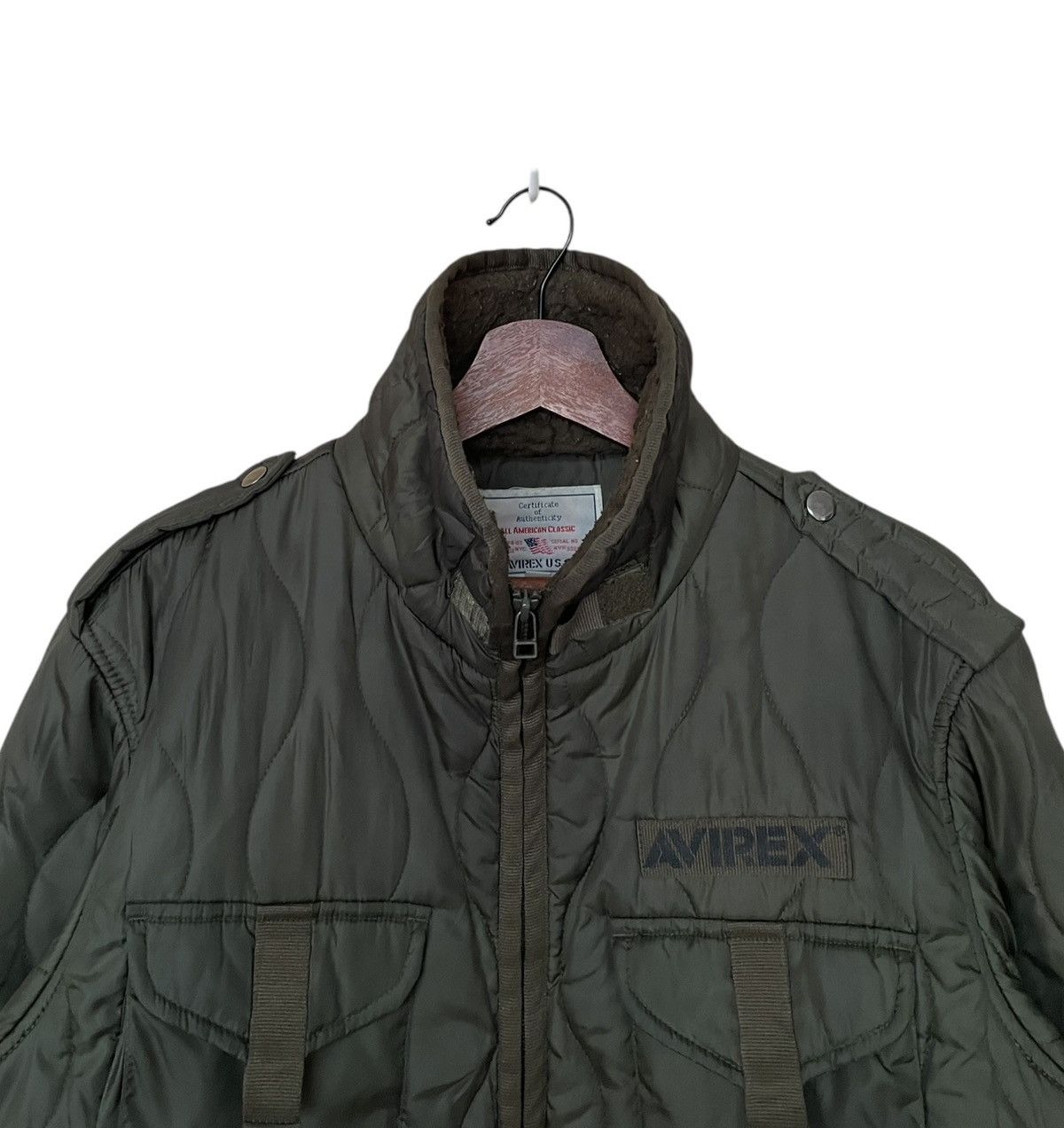 Avirex Vintage Brand Avirex Puffer Jacket 1990s Size US L / EU 52-54 / 3 - 7 Thumbnail