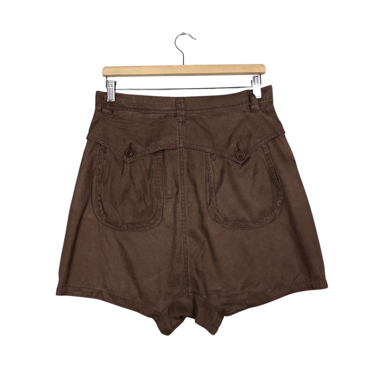 Japanese Brand 📌Rich Brown Vintage Short Pants Sunaokuwahara Issey Miyake Size 30" / US 8 / IT 44 - 9 Thumbnail