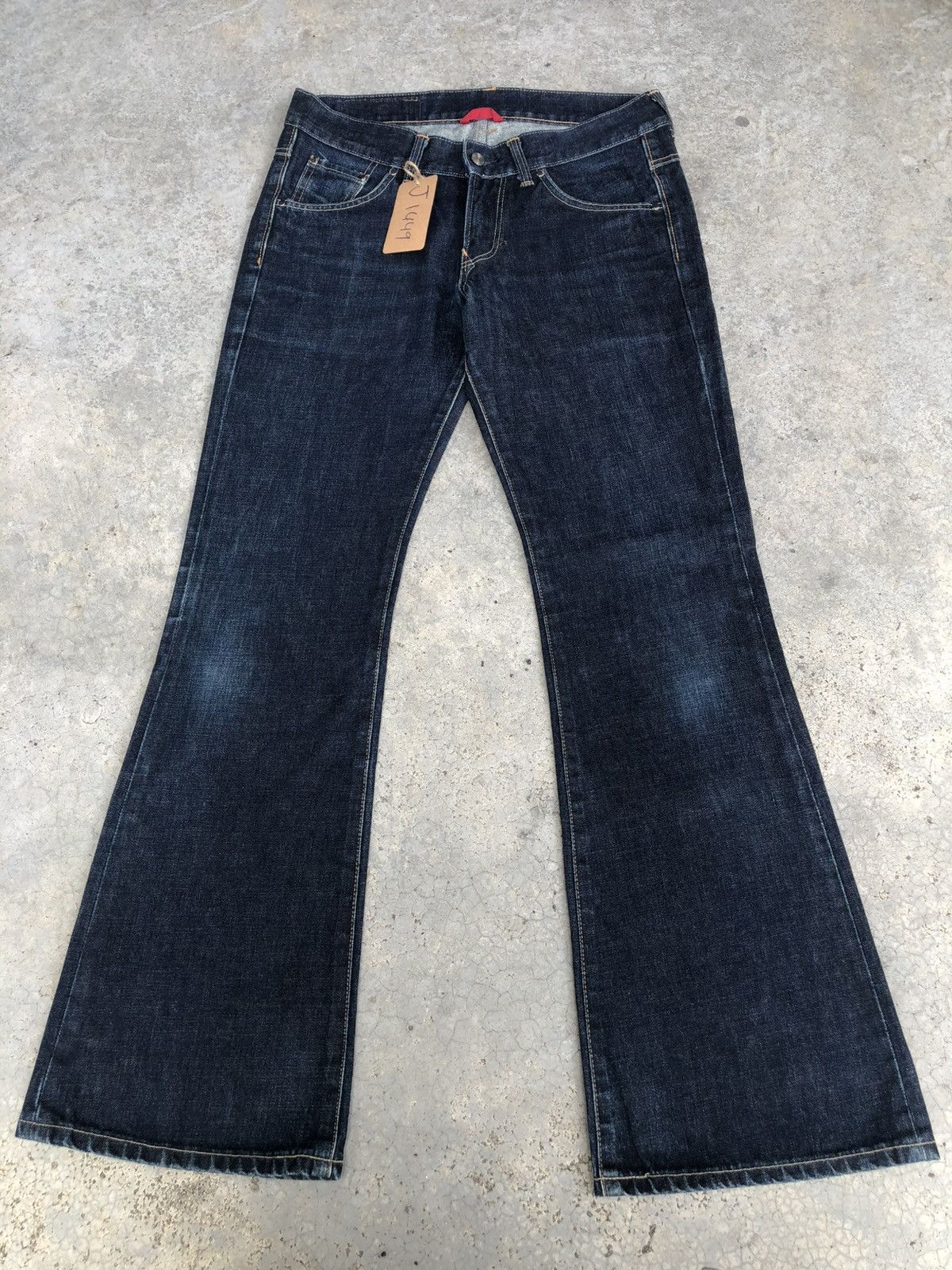 Japanese Edwin Flared Jeans Distressed Jeans