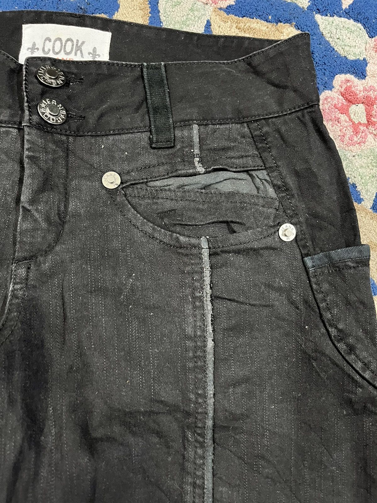 Beauty Beast Vintage Cook #E99 Baggy Denim Size US 31 - 9 Thumbnail