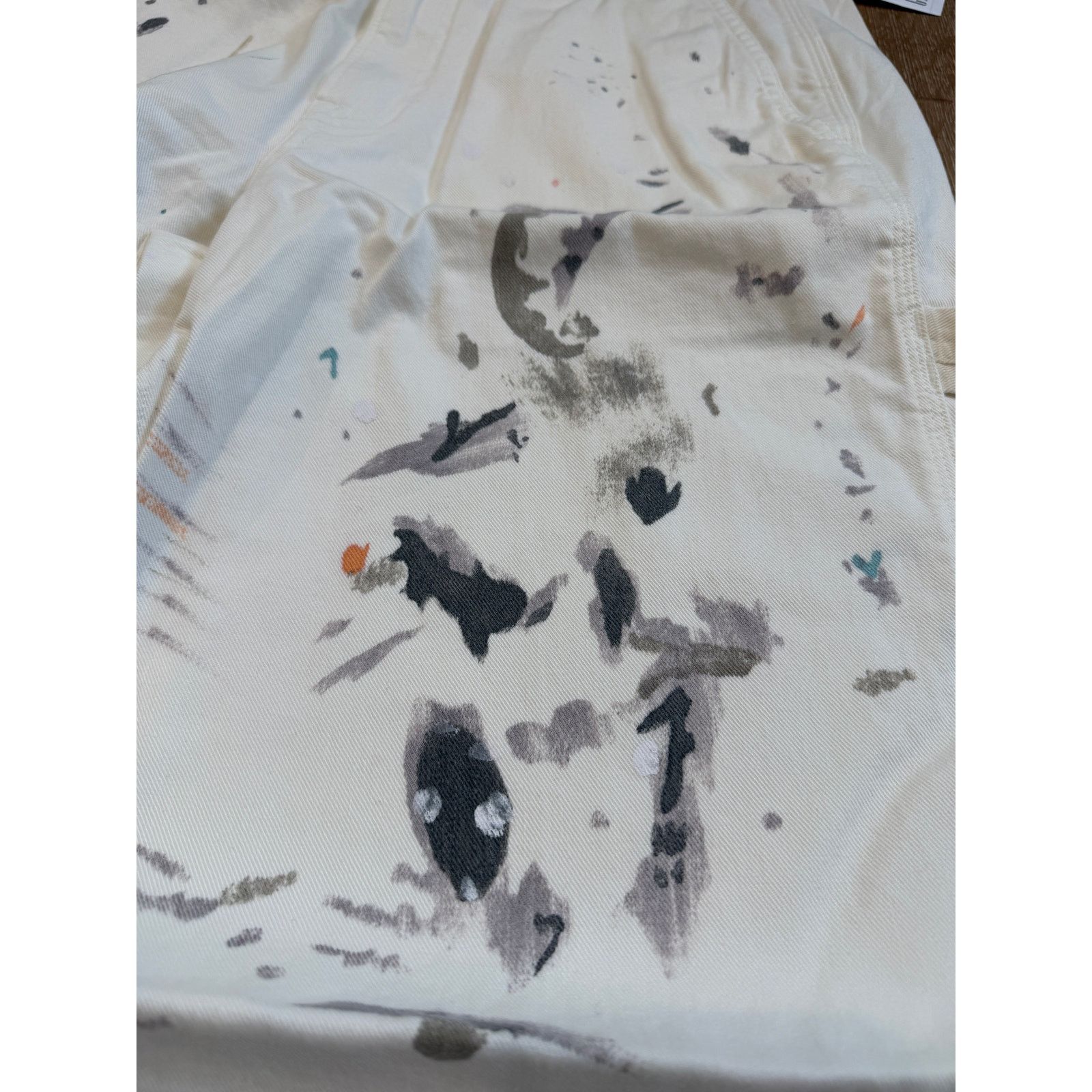 Gap Gap x Madhappy Carpenter Pants White Paint Splatter W34 L32 Size US 34 / EU 50 - 2 Thumbnail