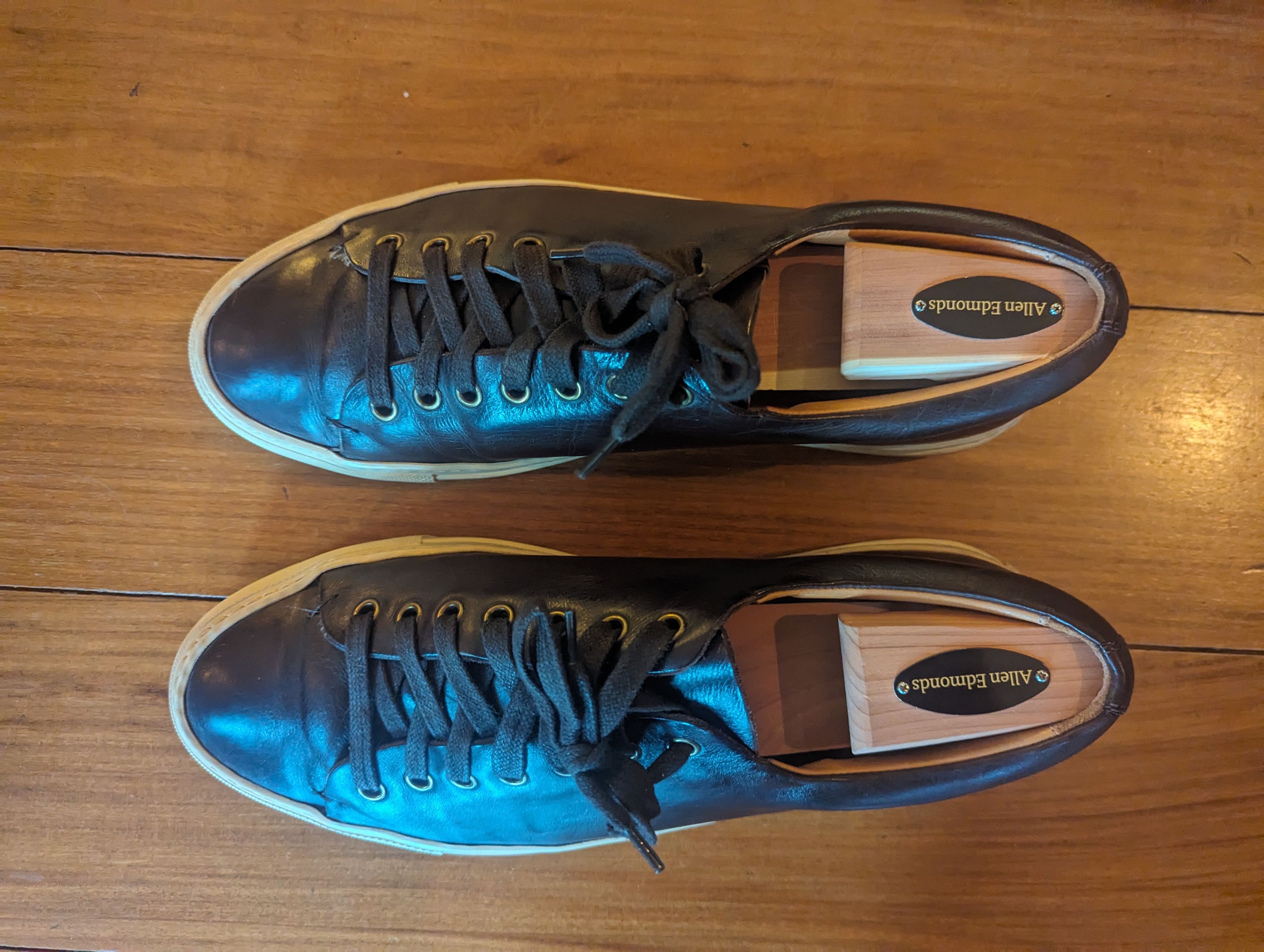 Buttero Tanino Sneakers in Ebony Leather Size US 7 / EU 40 - 3 Thumbnail