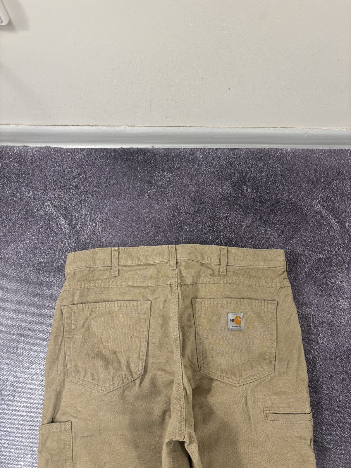 Carhartt Vintage Carhartt Flame Resistant Work Carpenter Baggy Pants Size US 36 / EU 52 - 9 Thumbnail