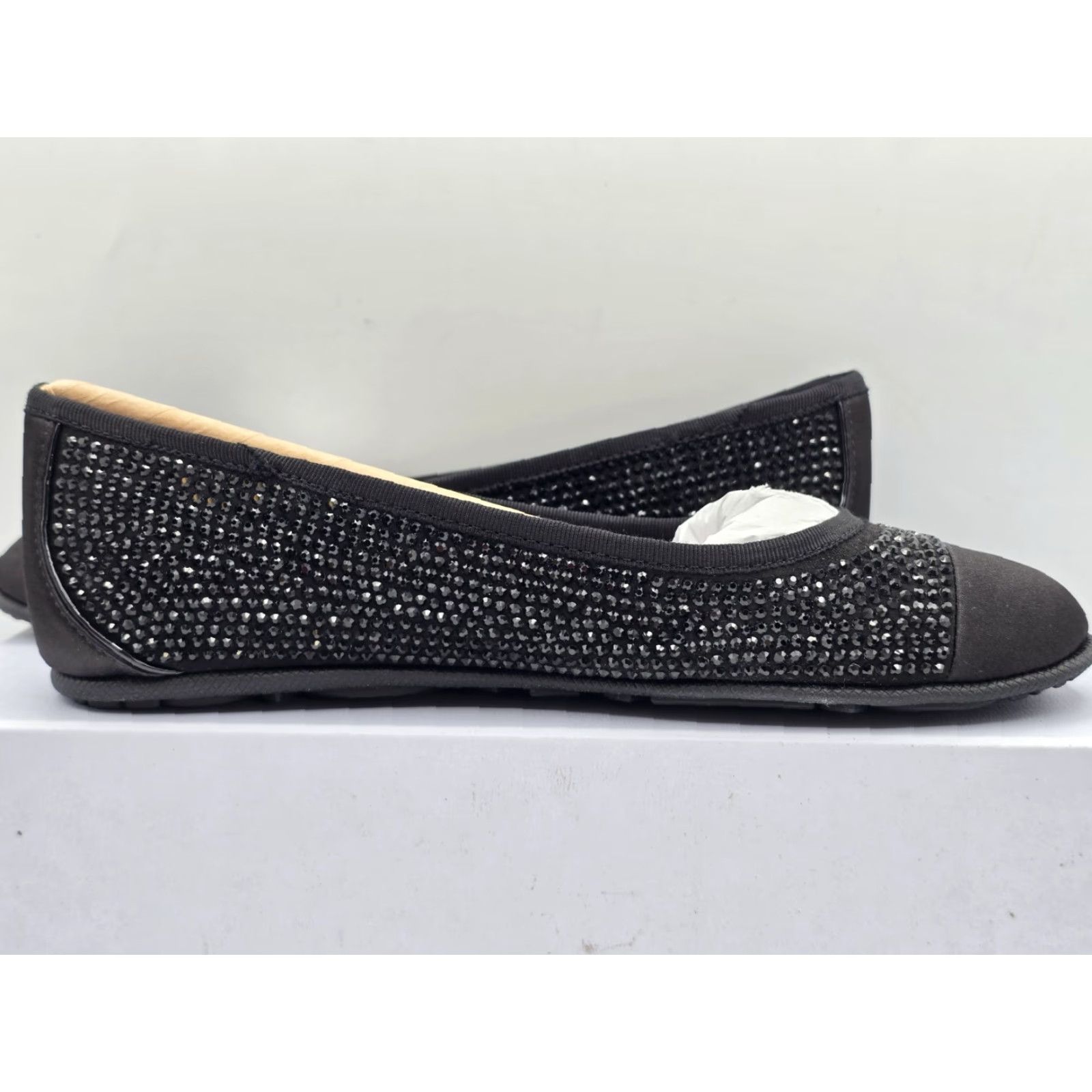Vintage Aerosoles Women's Pierre Ballet Flat - Black - Size 5 M - NIB - Leather - Flat Shoes - Pointed Toe - Ballet Flat - Women Size US 5 / IT 35 - 6 Thumbnail