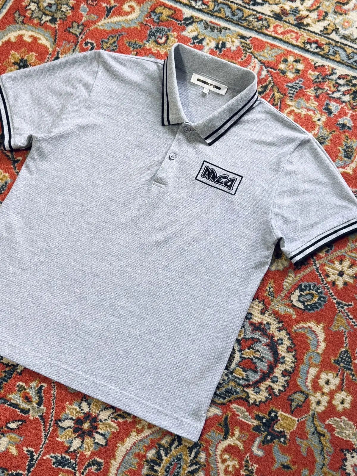 Alexander McQueen × McQ Alexander McQueen 2021 Alexander McQueen Embroidered Logo Polo Shirt Size US M / EU 48-50 / 2 - 6 Thumbnail
