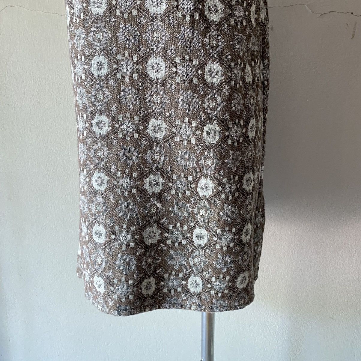 Designer × Japanese Brand Apsara Gray Sleeveless Knit Dress Size S / US 4 / IT 40 - 18 Thumbnail