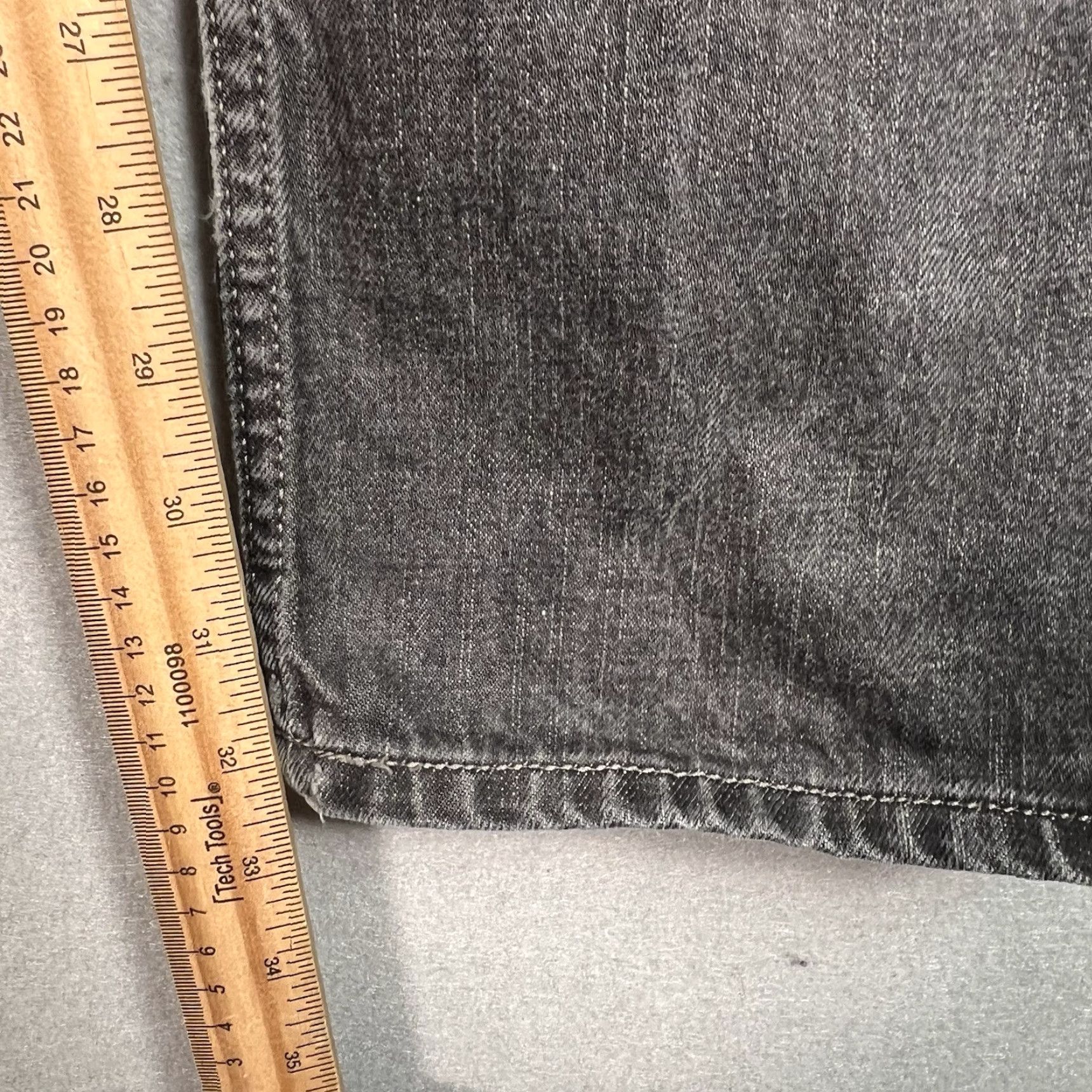 Diesel Diesel Jeans Slim Straight 29x32 Dark Gray Safado Mens Italy Size US 29 - 5 Thumbnail