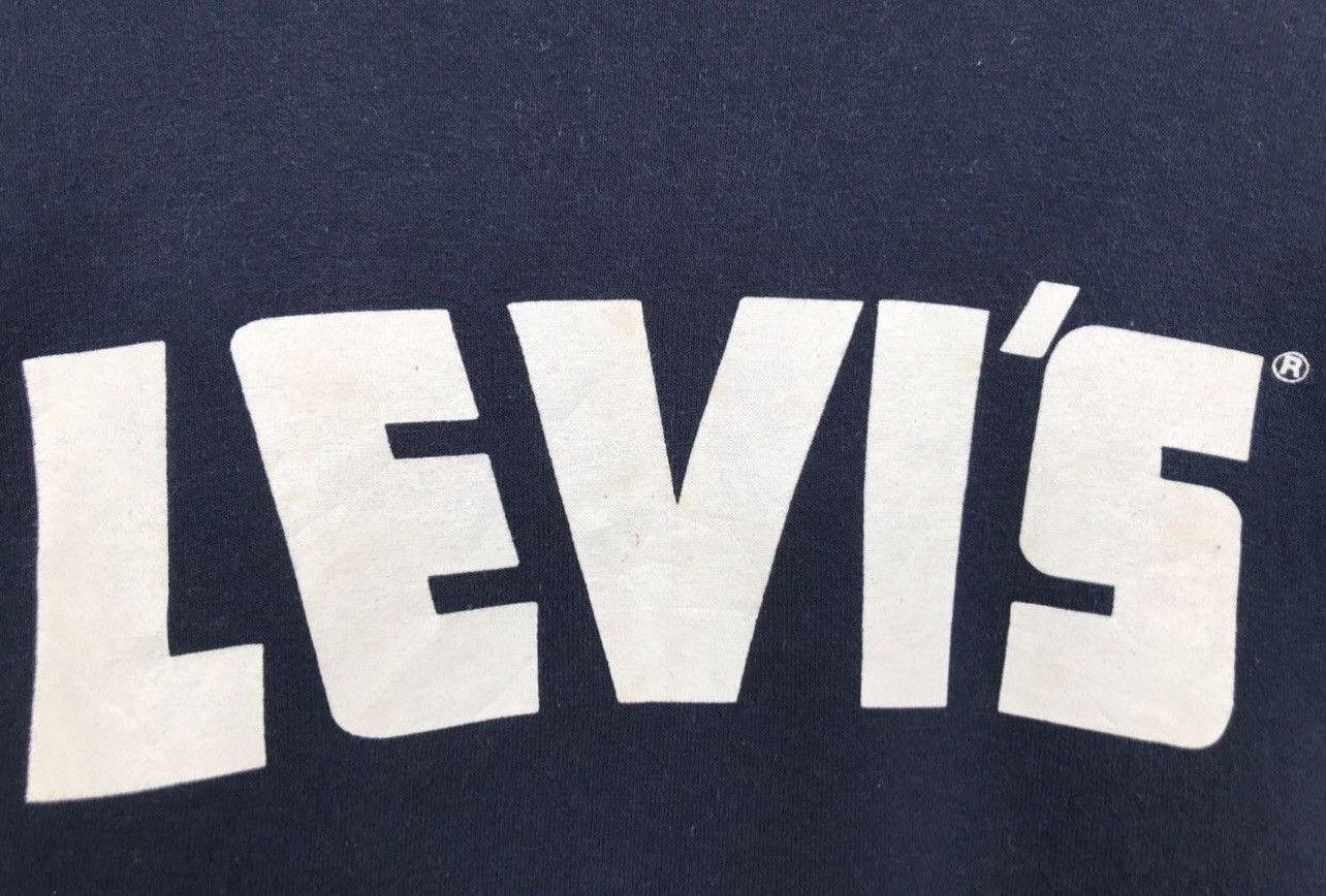 Levi's Vintage 90s Levis Spellout Sweatshirt Size US L / EU 52-54 / 3 - 2 Thumbnail