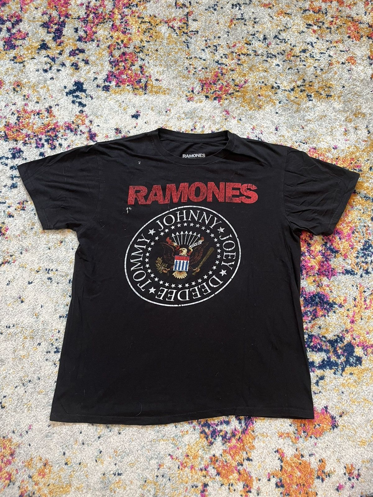 Vintage Ramones Shirt Large Size US L / EU 52-54 / 3 - 1 Thumbnail