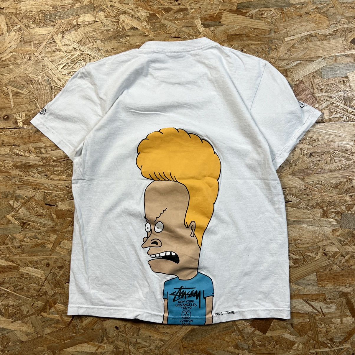 Stussy STUSSY X BEAVIS BUTTHEAD 2011 TSHIRT JERSEY VINTAGE 2000S Size US M / EU 48-50 / 2 - 4 Thumbnail