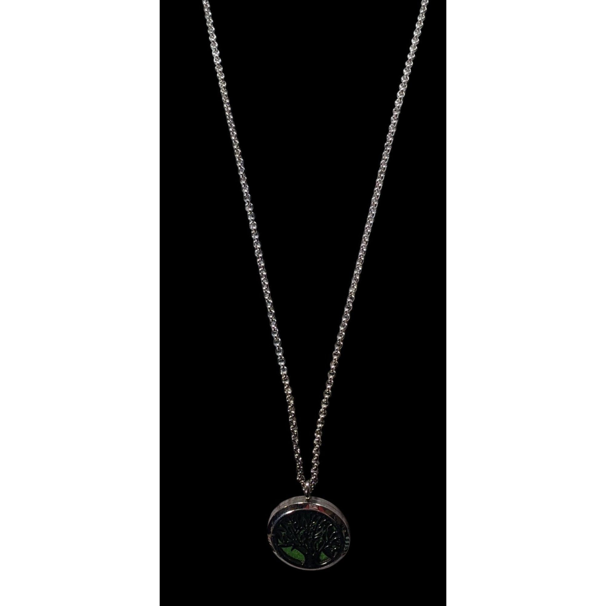 Other Nature Inspired Aromatherapy Pendant Necklace With Tree Deta Size ONE SIZE - 6 Thumbnail