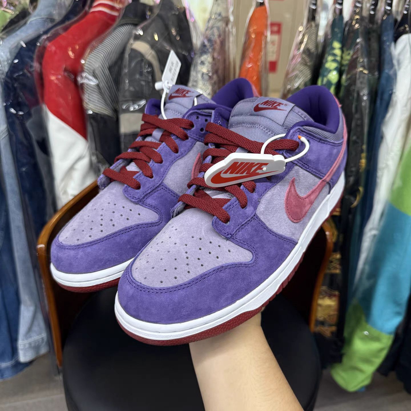 Nike Nike Dunk Low Raspberry K15 Size US 11.5 / EU 44-45 - 5 Thumbnail