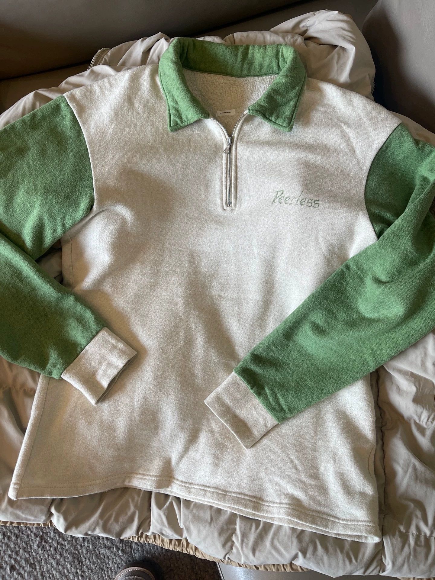 Visvim VISVIM 22ss GODFREY KNIT L/S Pale Green Size 2 Size US M / EU 48-50 / 2 - 1 Thumbnail