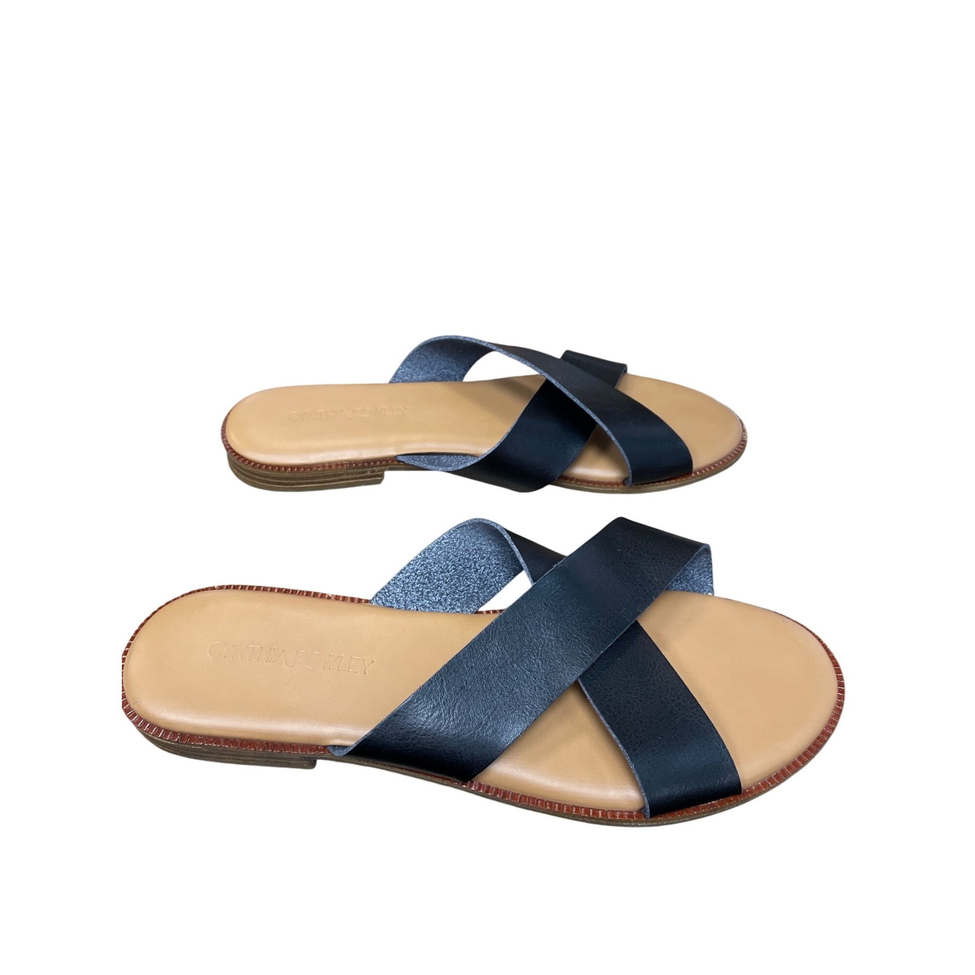 Cynthia Rowley Cynthia Rowley wms black peep open slip pon sandals sz 9.5 S Size US 9.5 / IT 39.5 - 3 Thumbnail