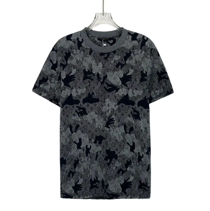 Louis Vuitton Louis Vuitton Women's Gray Cotton T-Shirt 0089 Size XS / US 0-2 / IT 36-38 - 1 Thumbnail