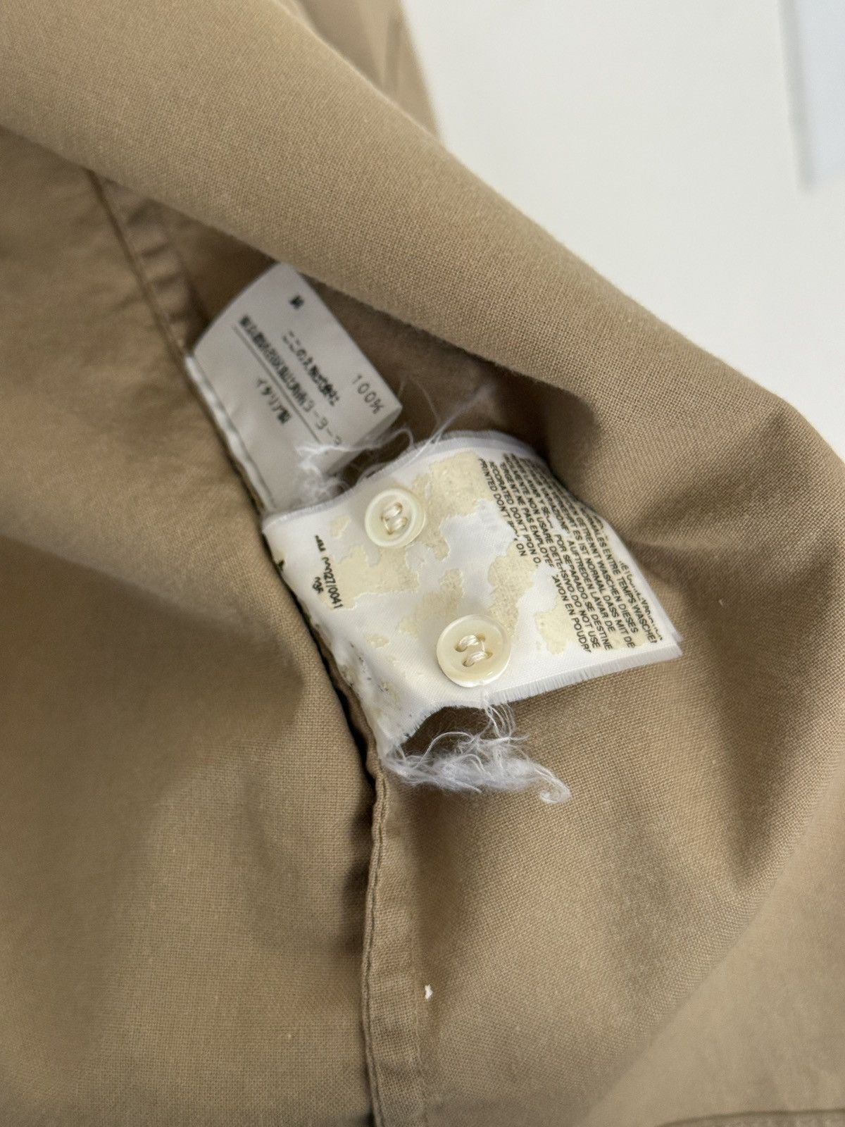 Maison Margiela SS04 ⑩ Button Down Shirt Size US M / EU 48-50 / 2 - 6 Thumbnail