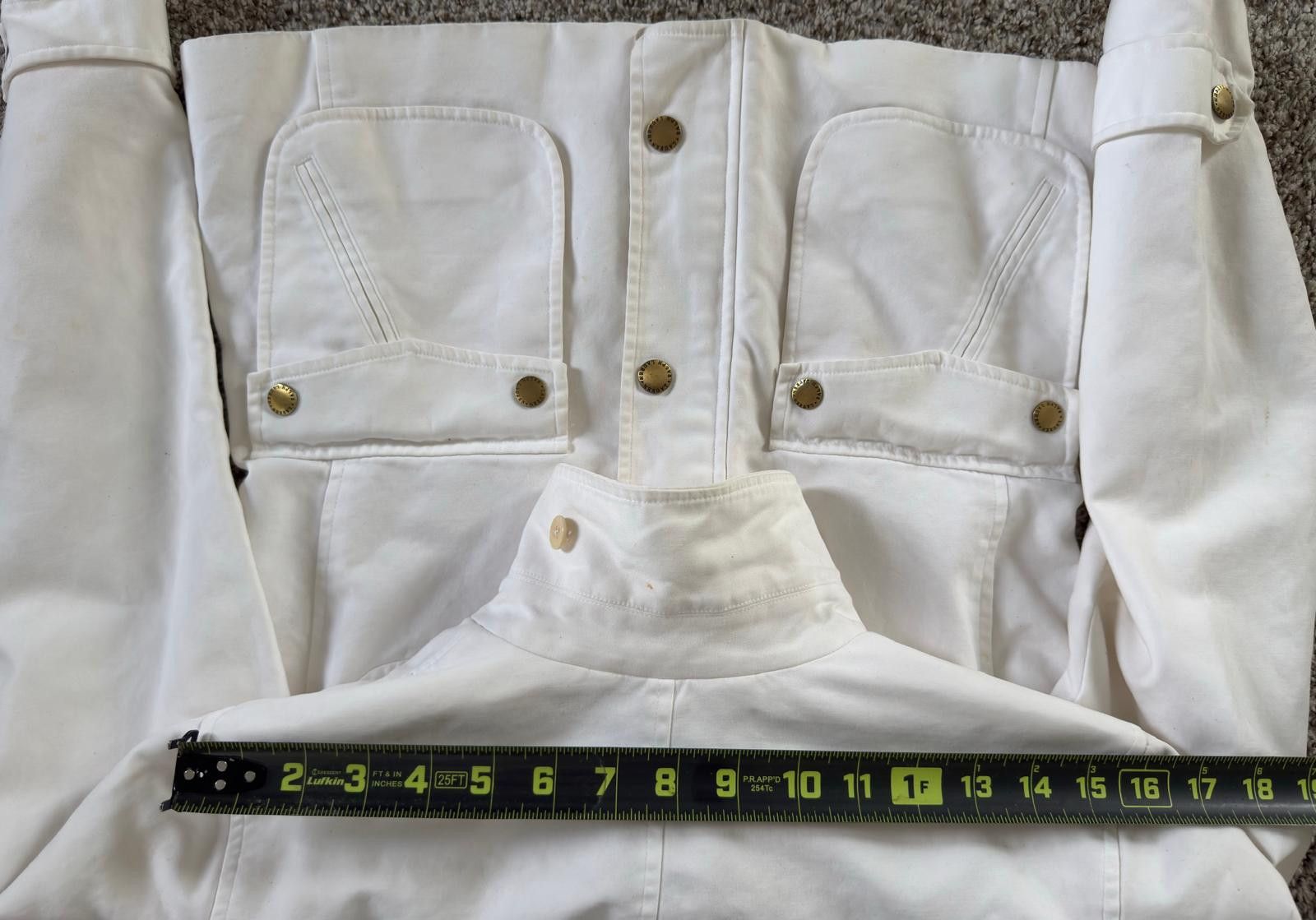 Lauren Ralph Lauren Vintage Lauren Ralph Lauren White Utility Jacket - Women's S Size S / US 4 / IT 40 - 5 Thumbnail