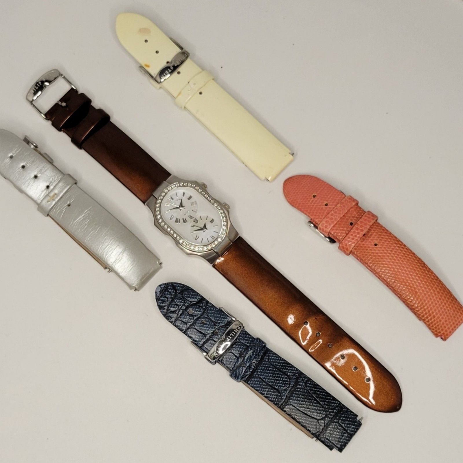 Other Philip Stein Women's Dual Dial Watch Size ONE SIZE - 8 Thumbnail