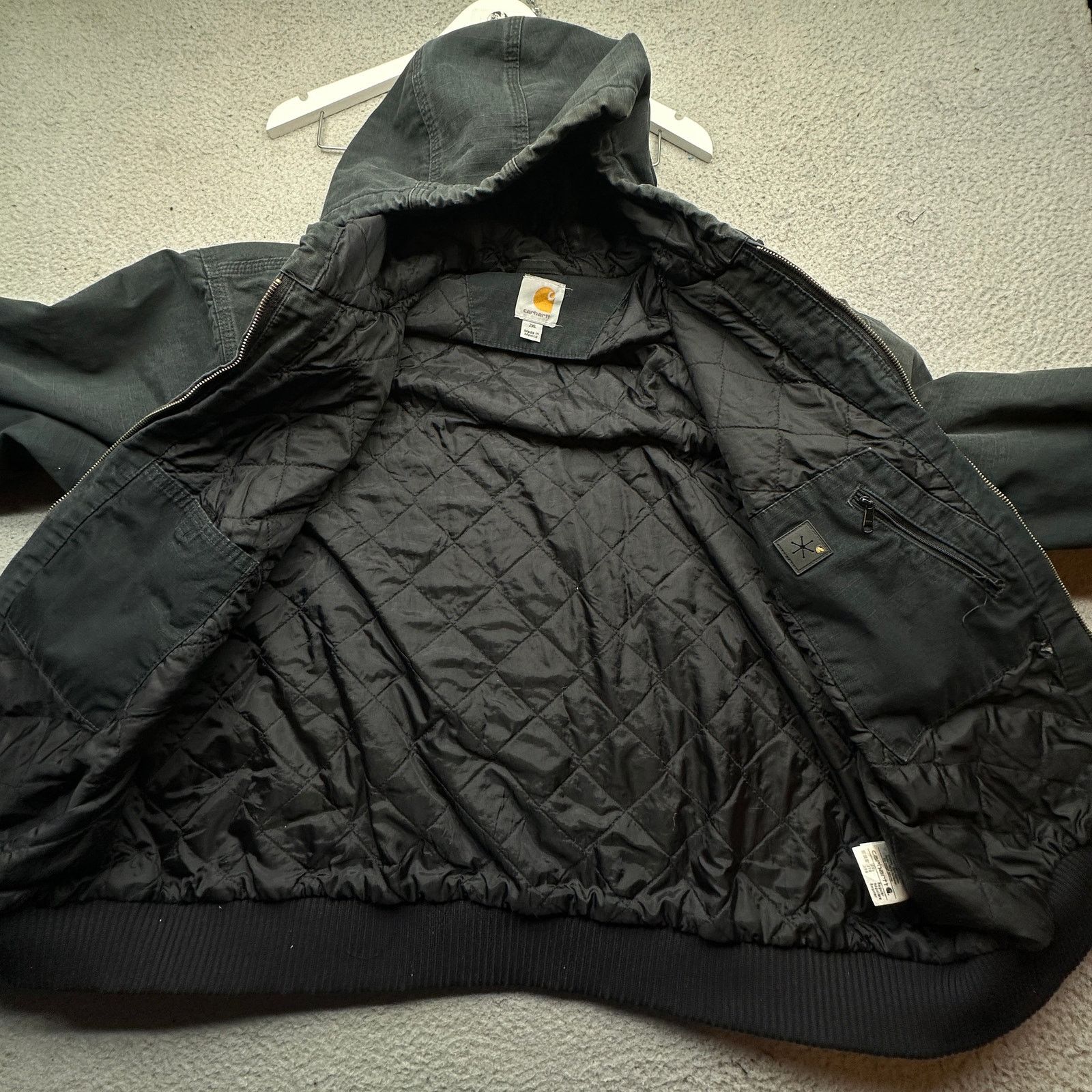 Carhartt Carhartt 100108 Ripstop Active Jac Quilt Lined Jacket 2XL Size US XXL / EU 58 / 5 - 11 Thumbnail