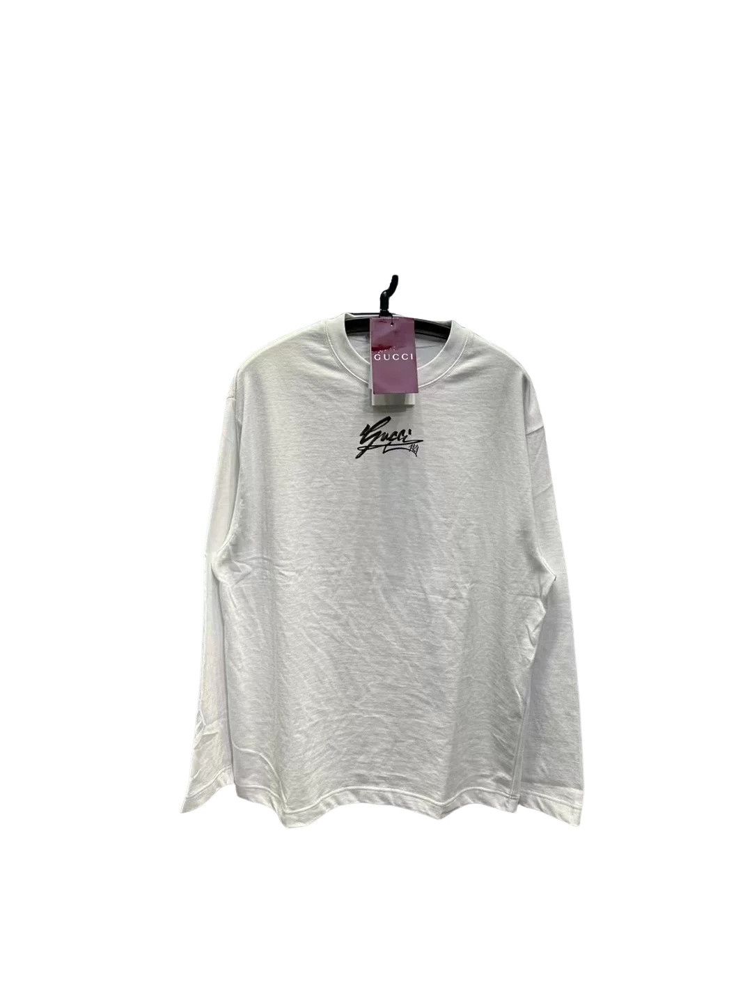 Gucci Gucci Script Logo Long Sleeve Sweatshirt Size S Size US S / EU 44-46 / 1 - 1 Thumbnail