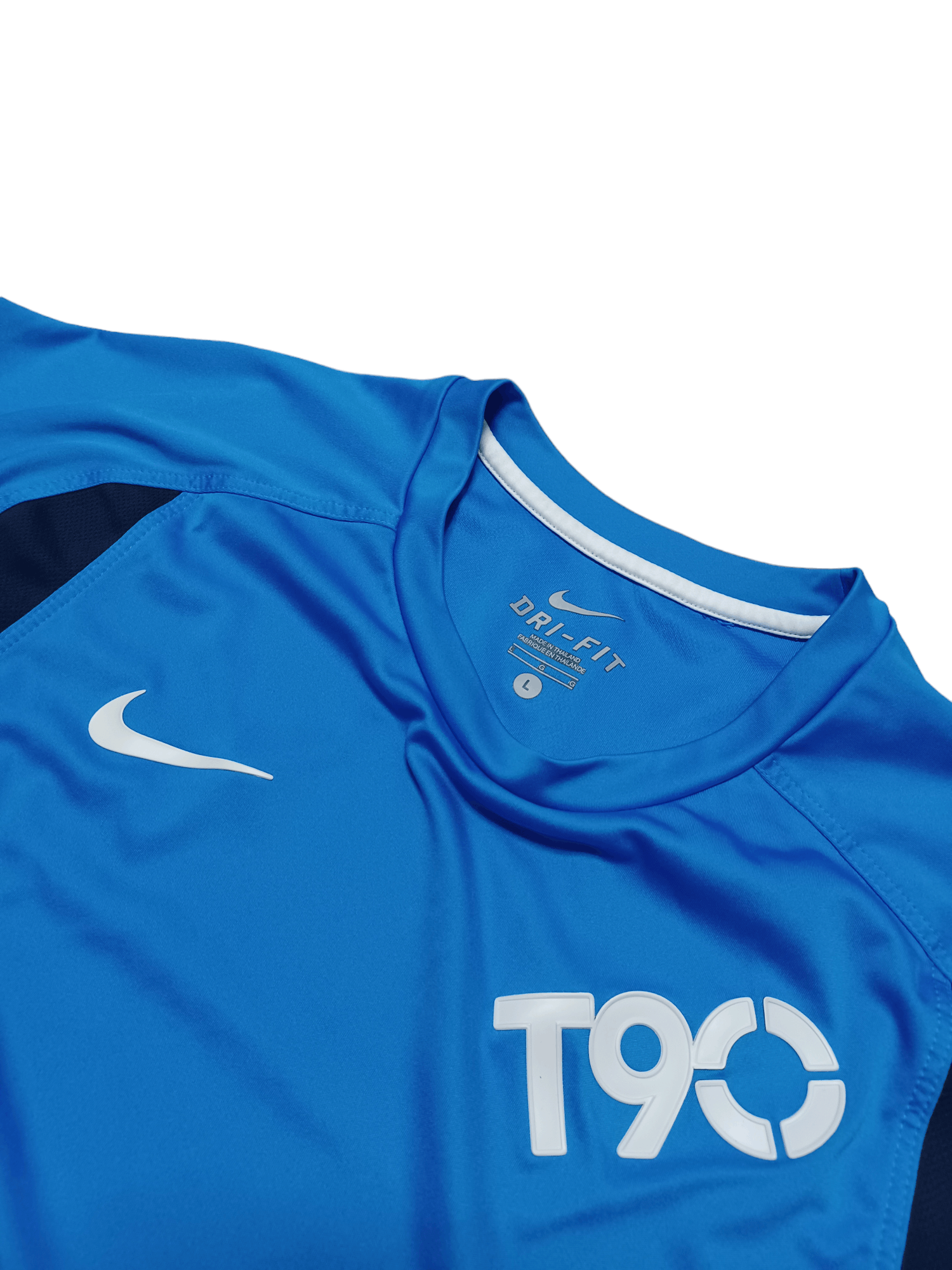 Nike VINTAGE 2010 NIKE TOTAL 90 SOCCER JERSEY FOOTBALL TEE Size US L / EU 52-54 / 3 - 3 Thumbnail
