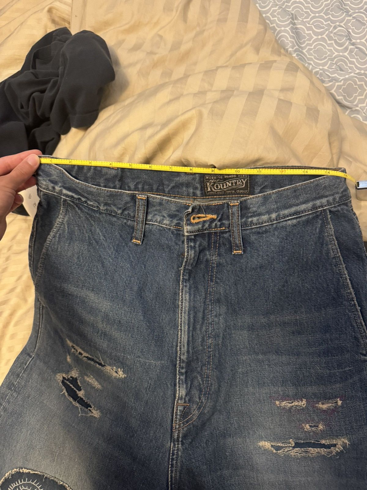 Kapital Kapital Katsuragi Port Denim Size US 30 / EU 46 - 4 Thumbnail
