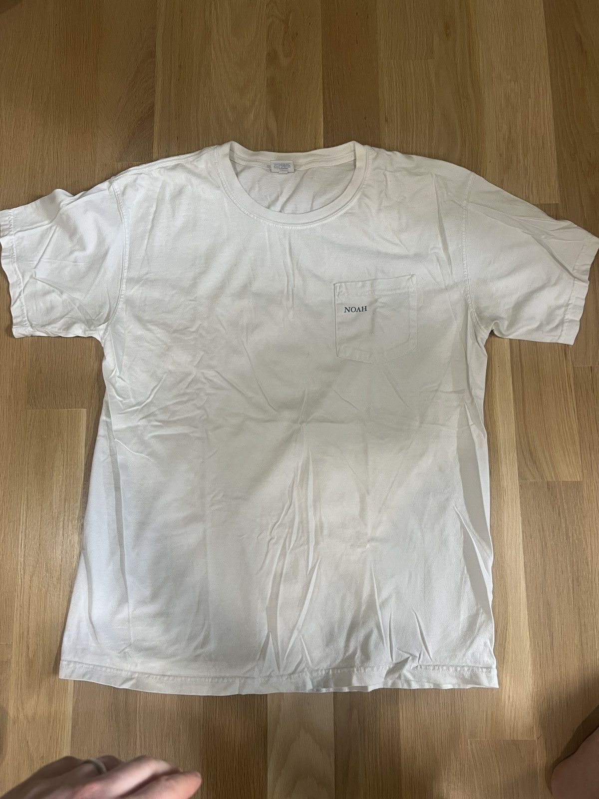 Noah Noah NYC White Fishing Lure Pocket T-Shirt Noah NYC Sz L Size US L / EU 52-54 / 3 - 2 Thumbnail