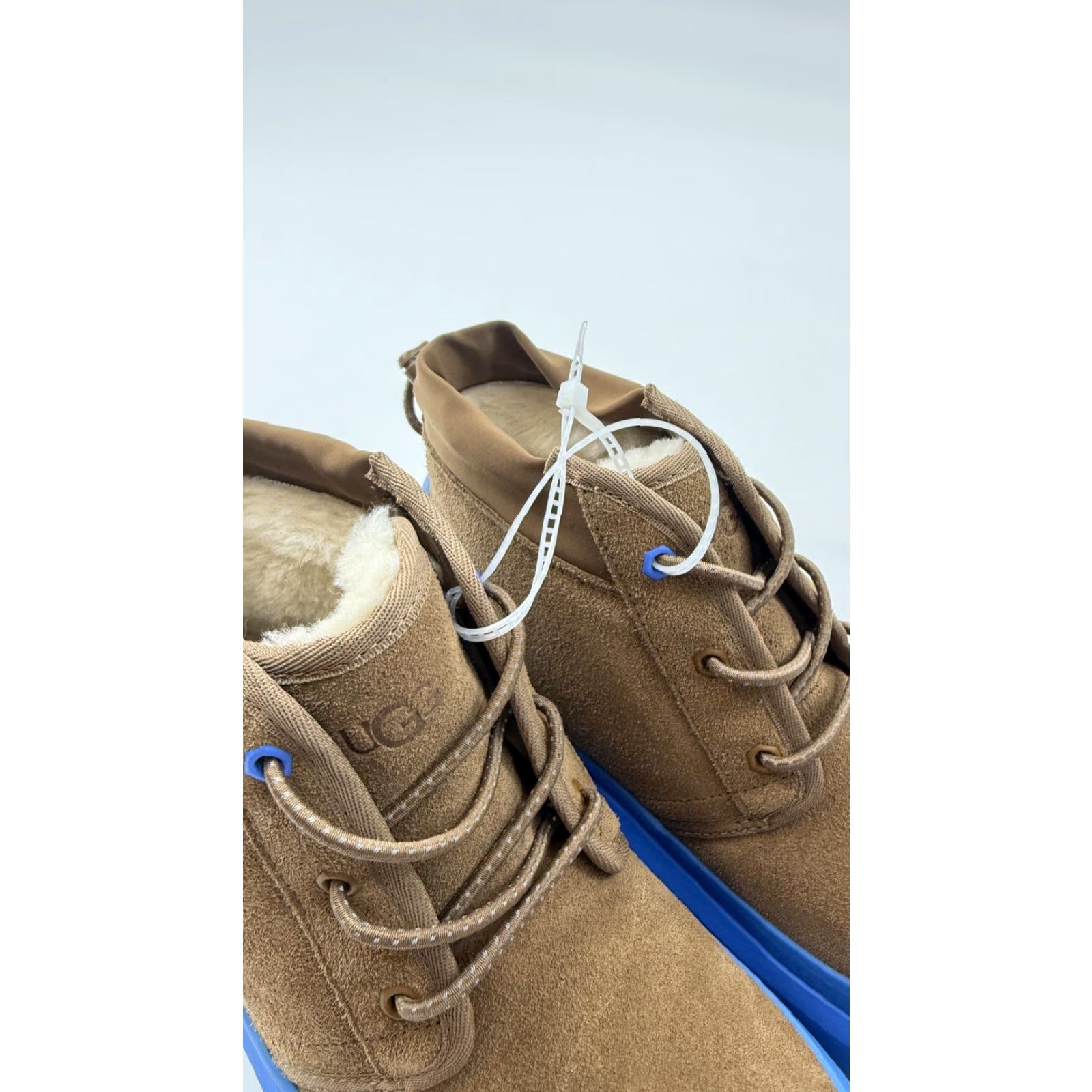 Ugg UGG Boots Mens 9 Brown Blue Waterproof Neumel Weather Hybrid 1143991-CBG Boots Mens Brown Blue Waterproof Snow/Outdoor Winter Mens Shoes Size US 8 / EU 41 - 2 Thumbnail