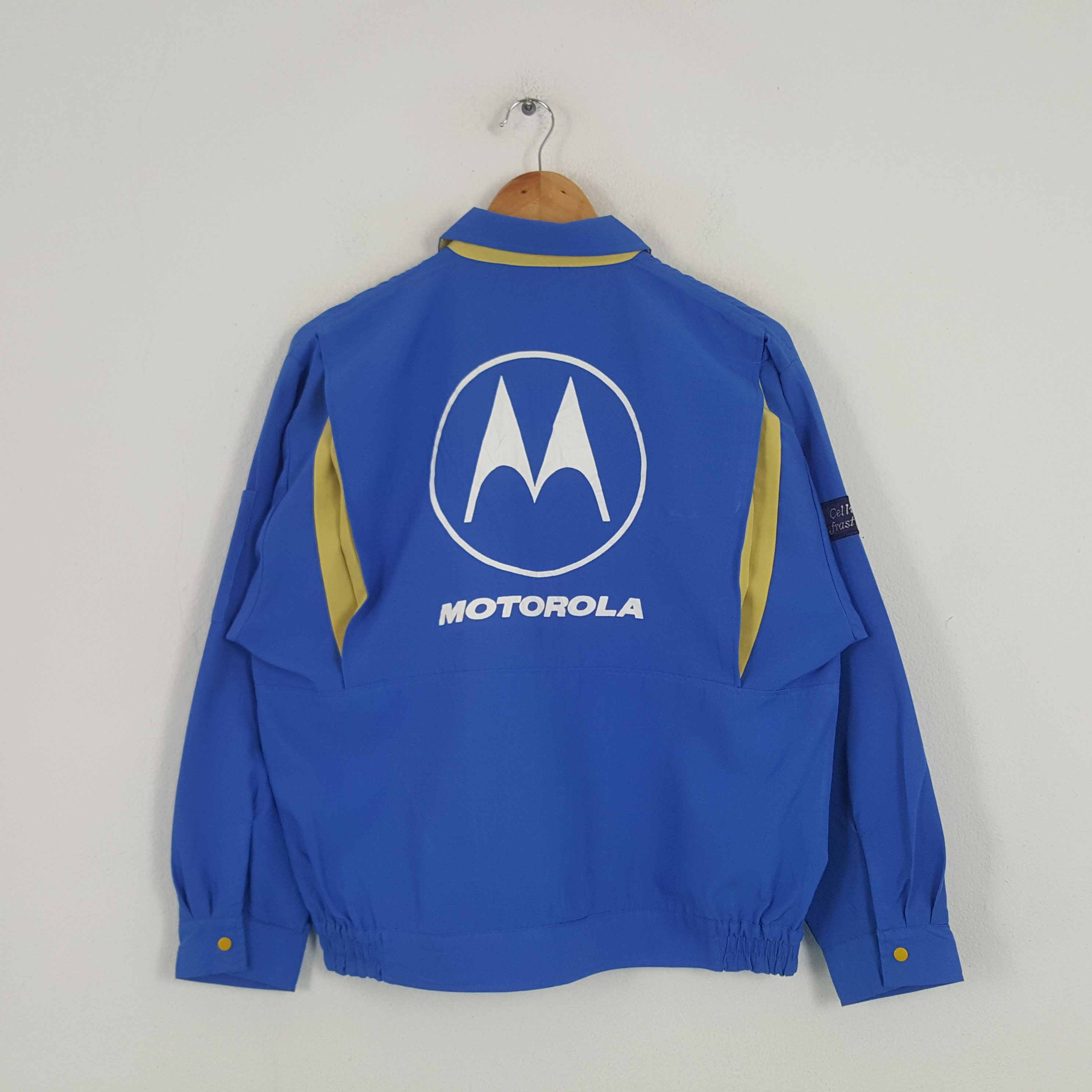 Vintage Motorola Japanese Electronic Brand Uniform Jacket