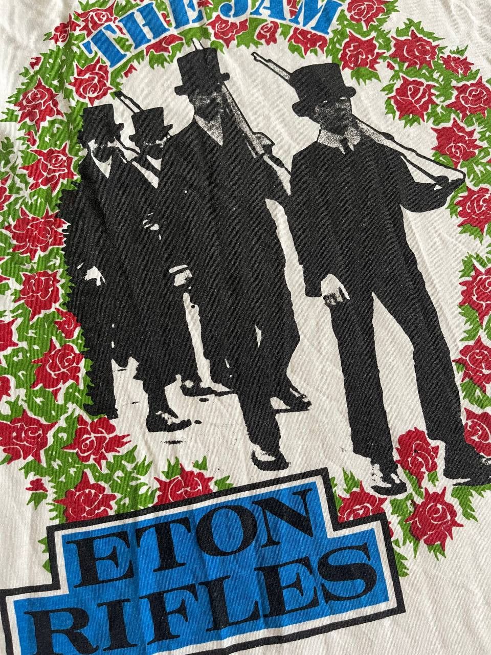 Band Tees VINTAGE THE JAM ETON RIFLES PUNK ROCK TOUR T-SHIRT Size US L / EU 52-54 / 3 - 7 Thumbnail
