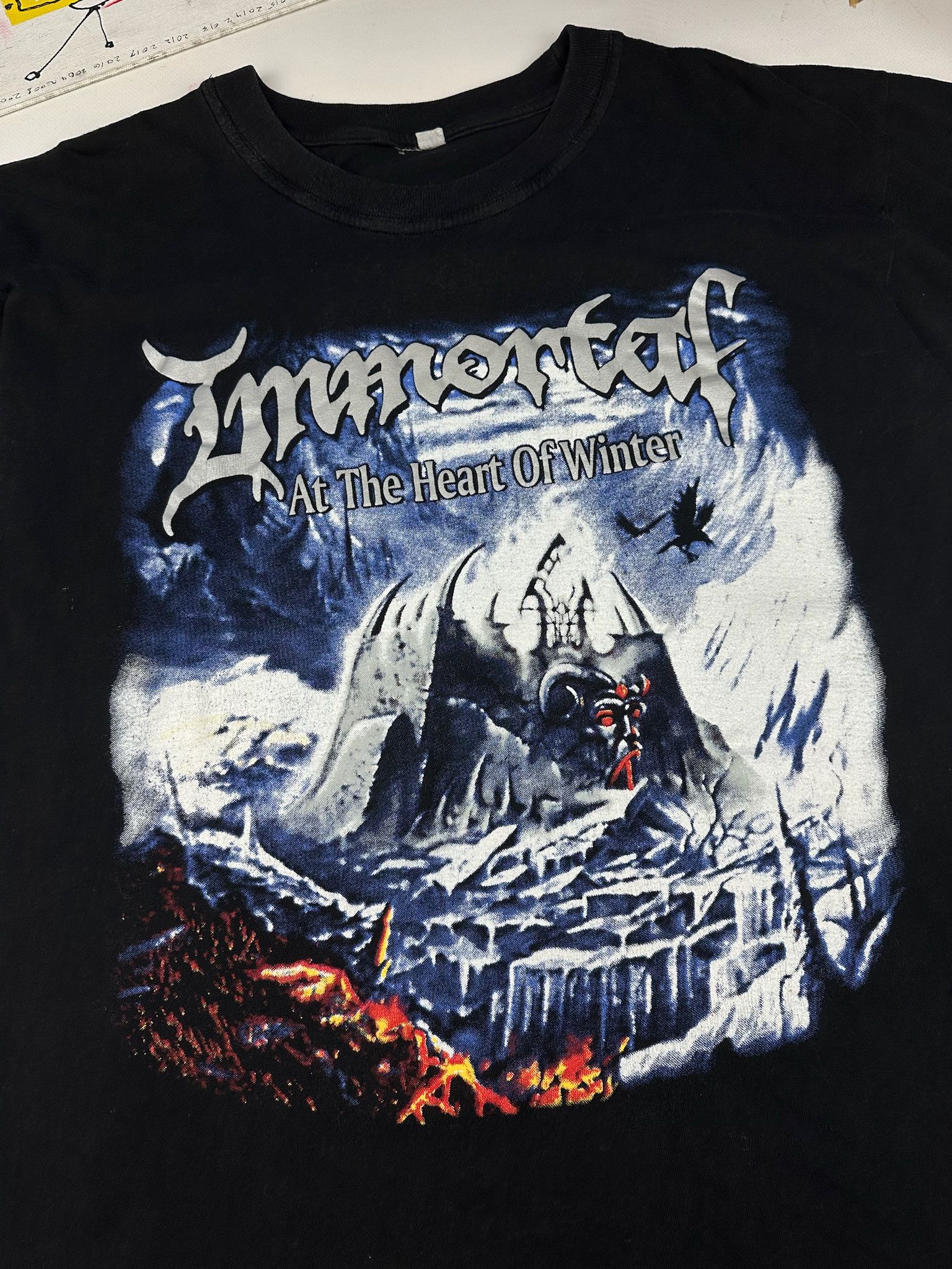 Band Tees Vintage Immortal At the heart of winter 1990s tshirt Size US L / EU 52-54 / 3 - 5 Thumbnail