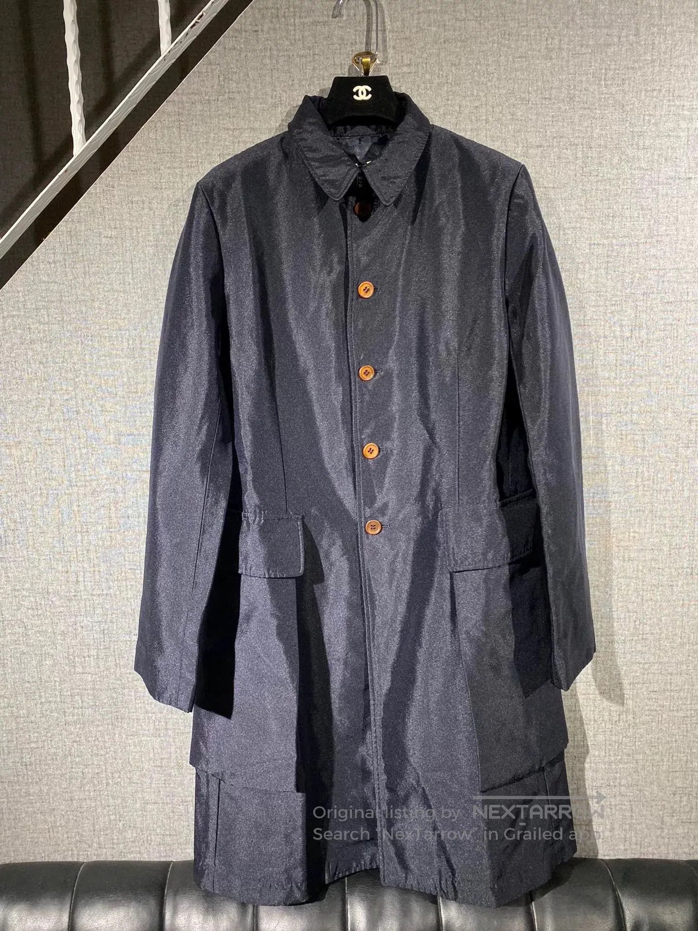 CDG by Comme des Garcons cdg women's trench coat with tags. Size S / US 4 / IT 40 - 1 Thumbnail