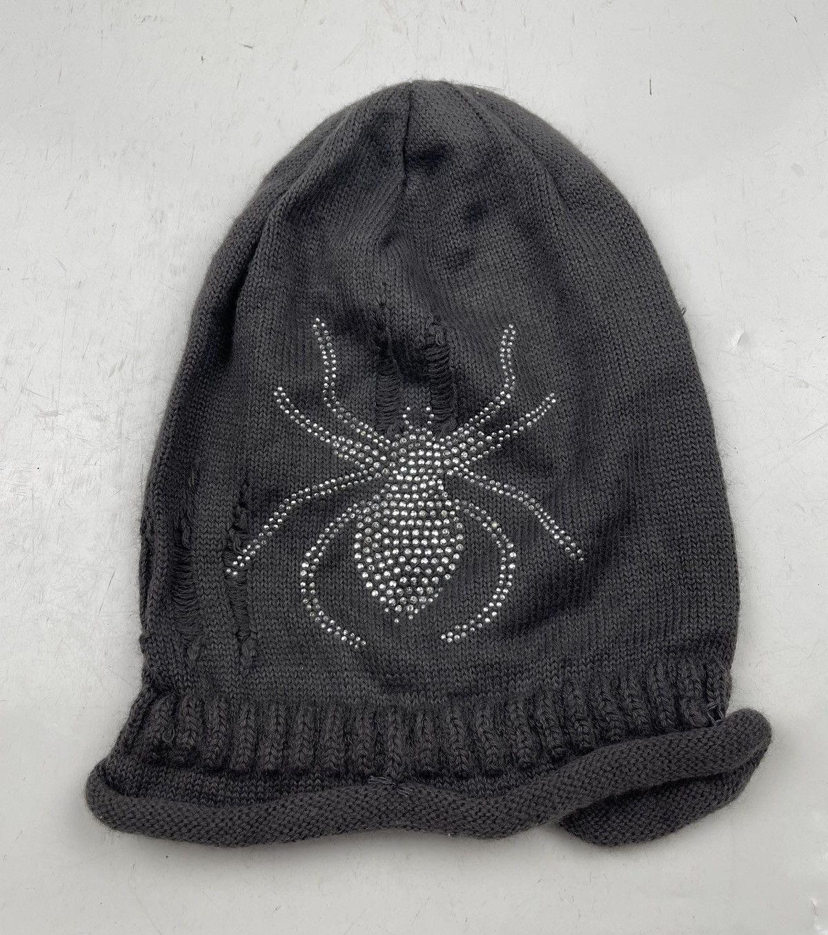 Japanese Brand × Seditionaries distressed big logo spider beanie hat tc35 Size ONE SIZE - 2 Thumbnail