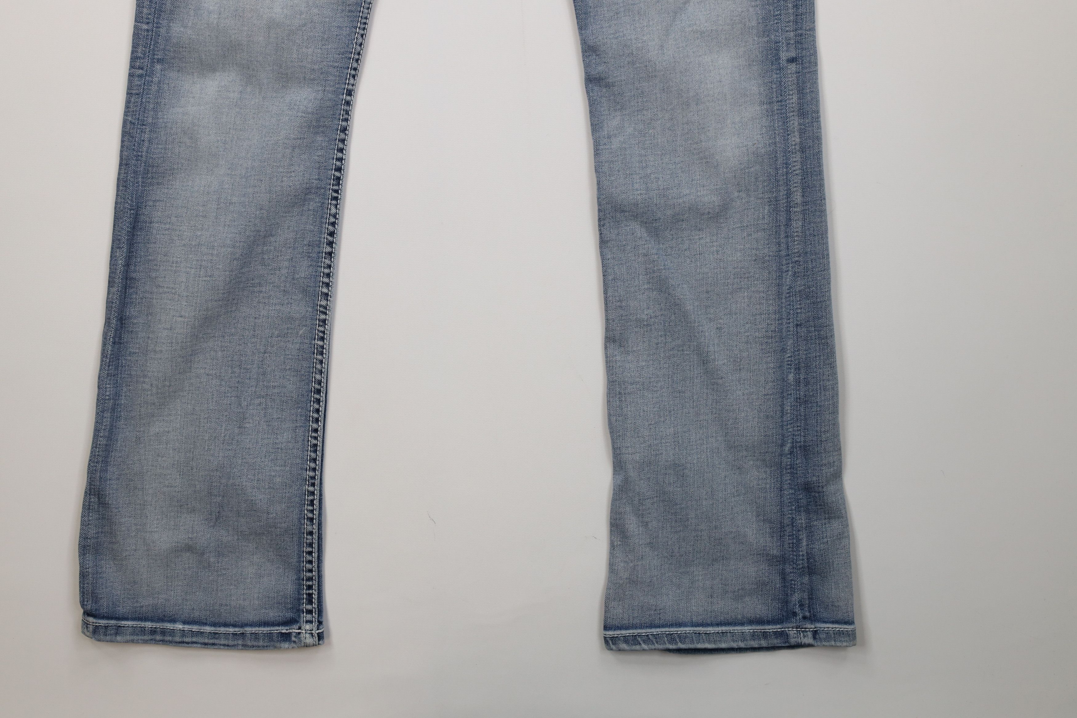 Vintage Buckle BKE Stitch Stretch Sabrina Bootcut Flared Jeans Size 30" / US 8 / IT 44 - 5 Thumbnail