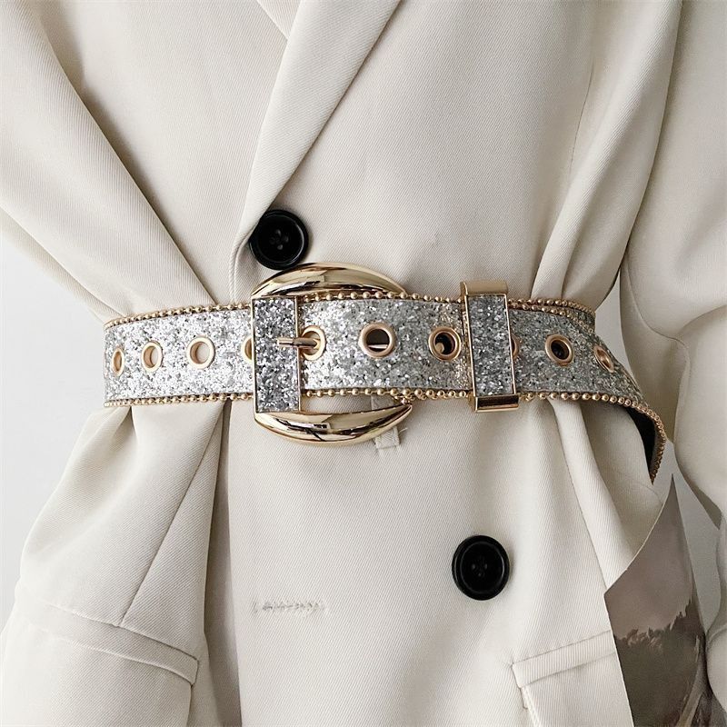 VIBE Retro Vintage Belt Riveted Belts Menswear Accessories Size ONE SIZE - 4 Thumbnail
