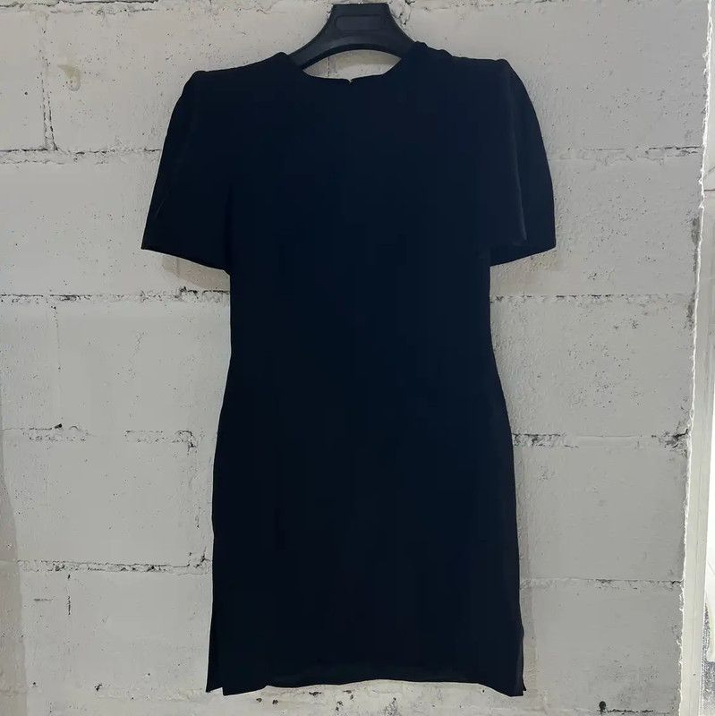 Alexander McQueen Alexander McQueen Women's Black Nylon Dress 0089 Size M / US 6-8 / IT 42-44 - 1 Thumbnail